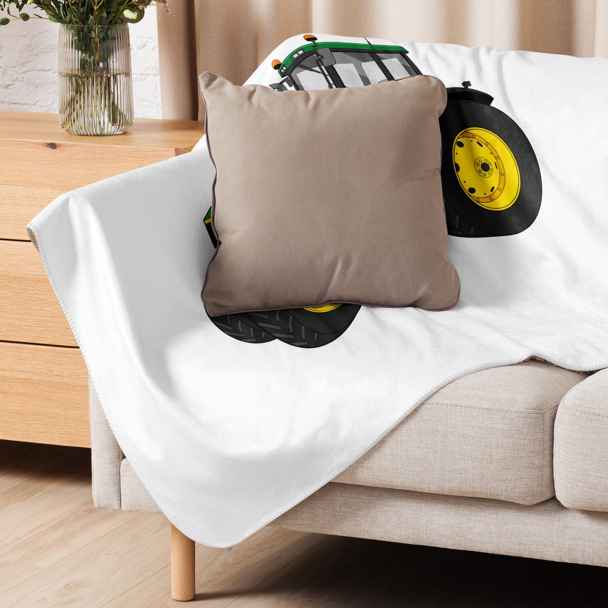 The Tractor Mugs Store 50″×60″ John Deere 7810 | Sherpa Blanket Quality Farmers Merch