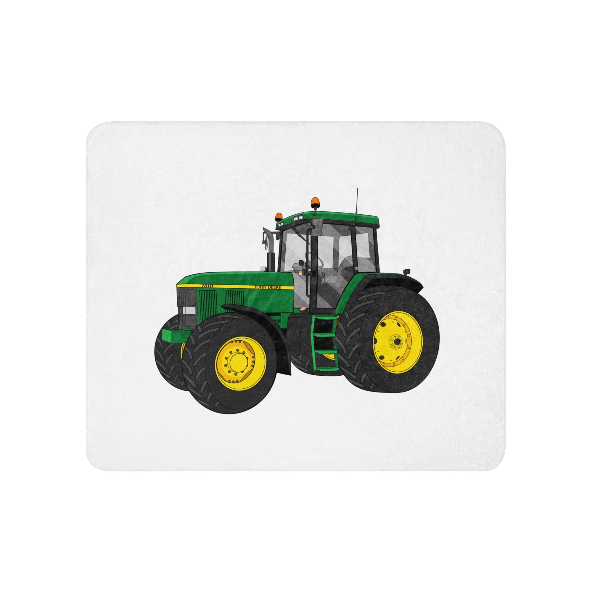 The Tractor Mugs Store 50″×60″ John Deere 7810 | Sherpa blanket Quality Farmers Merch