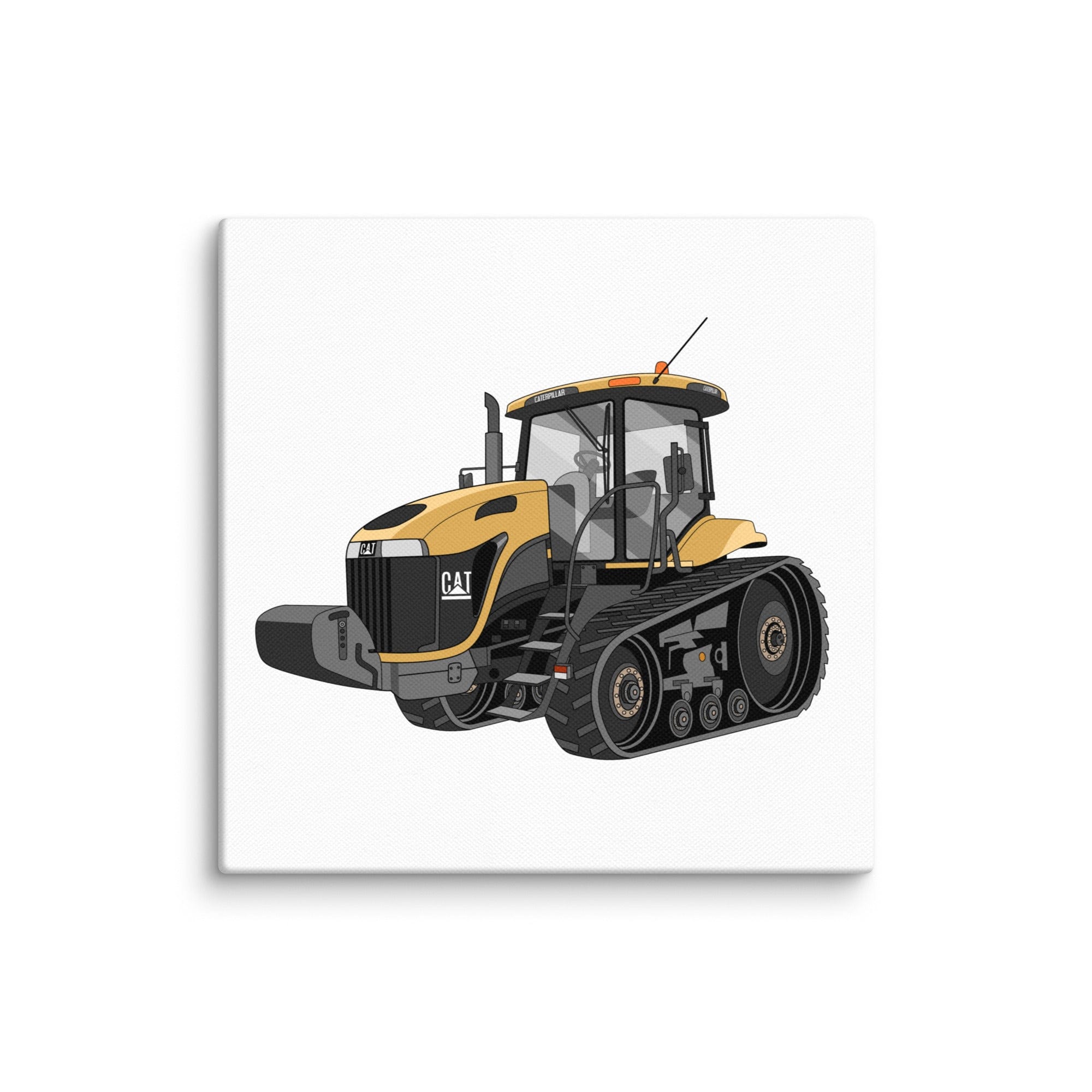 The Tractor Mugs Store 6″×6″ Challenger NT765A Crawler | Canvas Quality Farmers Merch