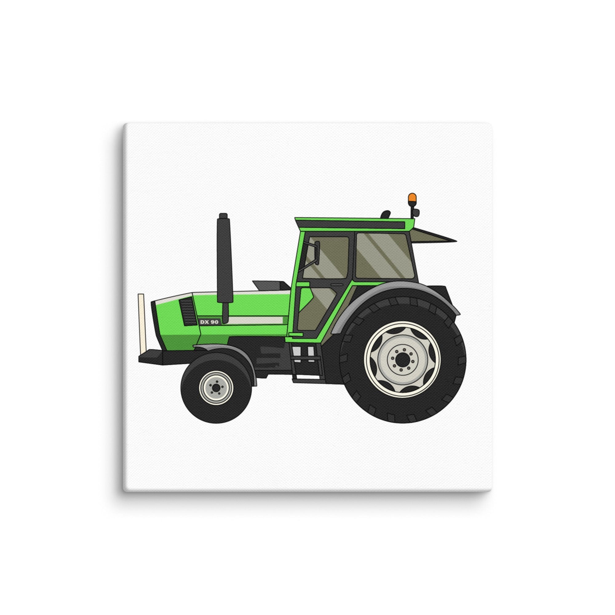The Tractor Mugs Store 6″×6″ Deutz DX 90 | Canvas Quality Farmers Merch