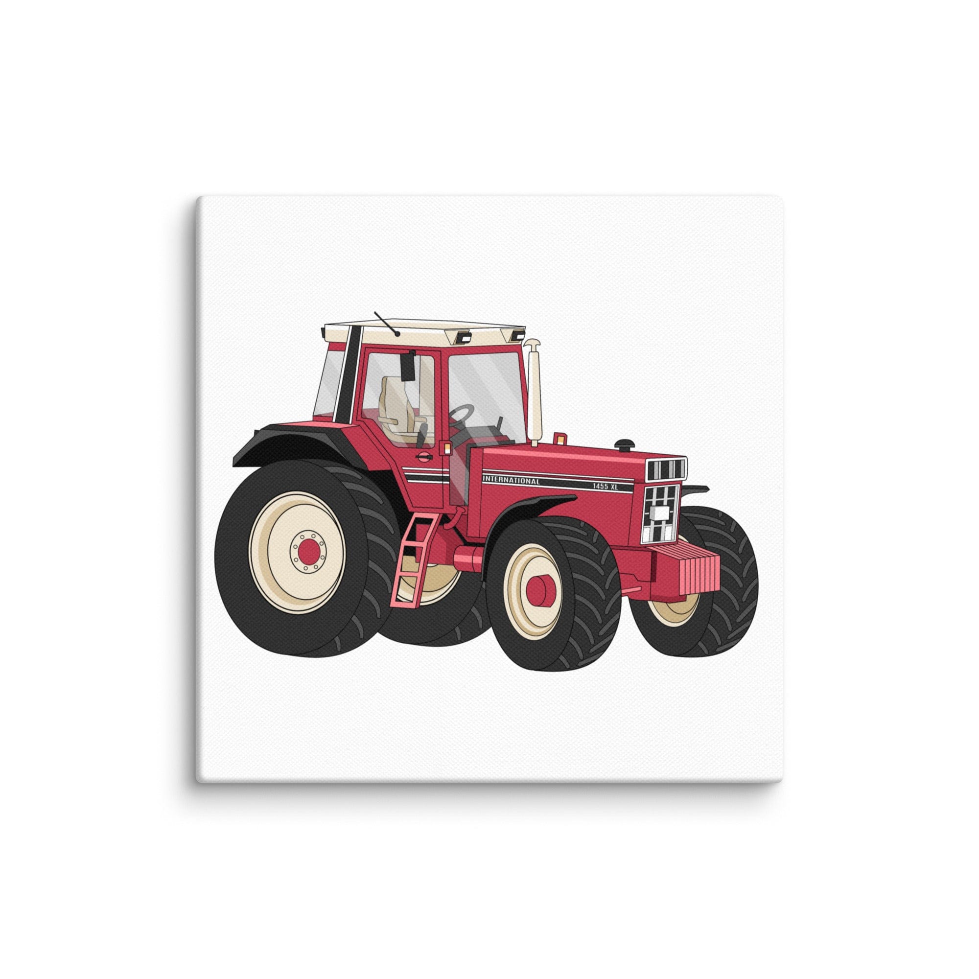 The Tractor Mugs Store 6″×6″ IHC 1455 XL | Canvas Quality Farmers Merch