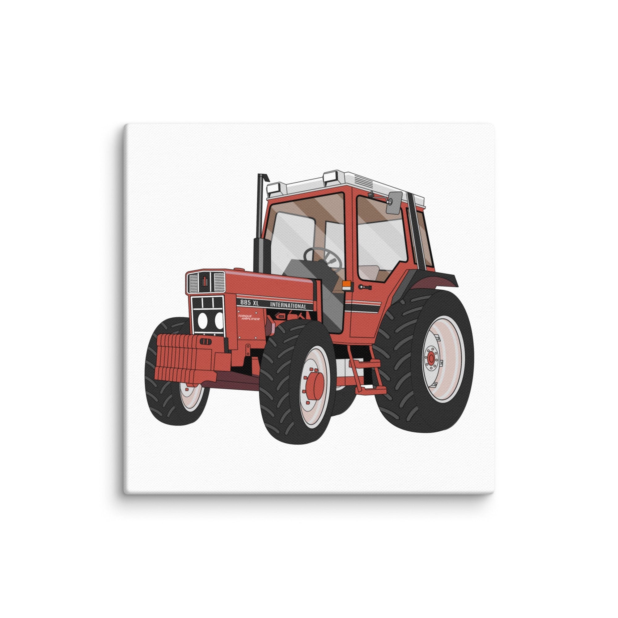 The Tractor Mugs Store 6″×6″ International 885 XL | 4WDCanvas Quality Farmers Merch
