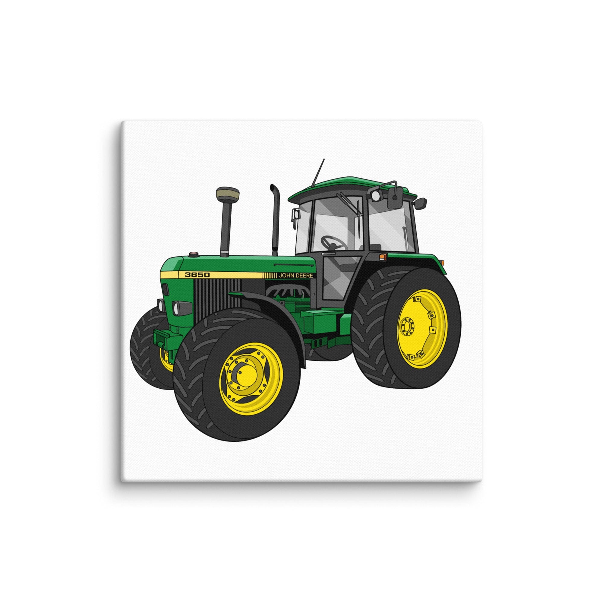 The Tractor Mugs Store 6″×6″ John Deere 3650 | Canvas Quality Farmers Merch