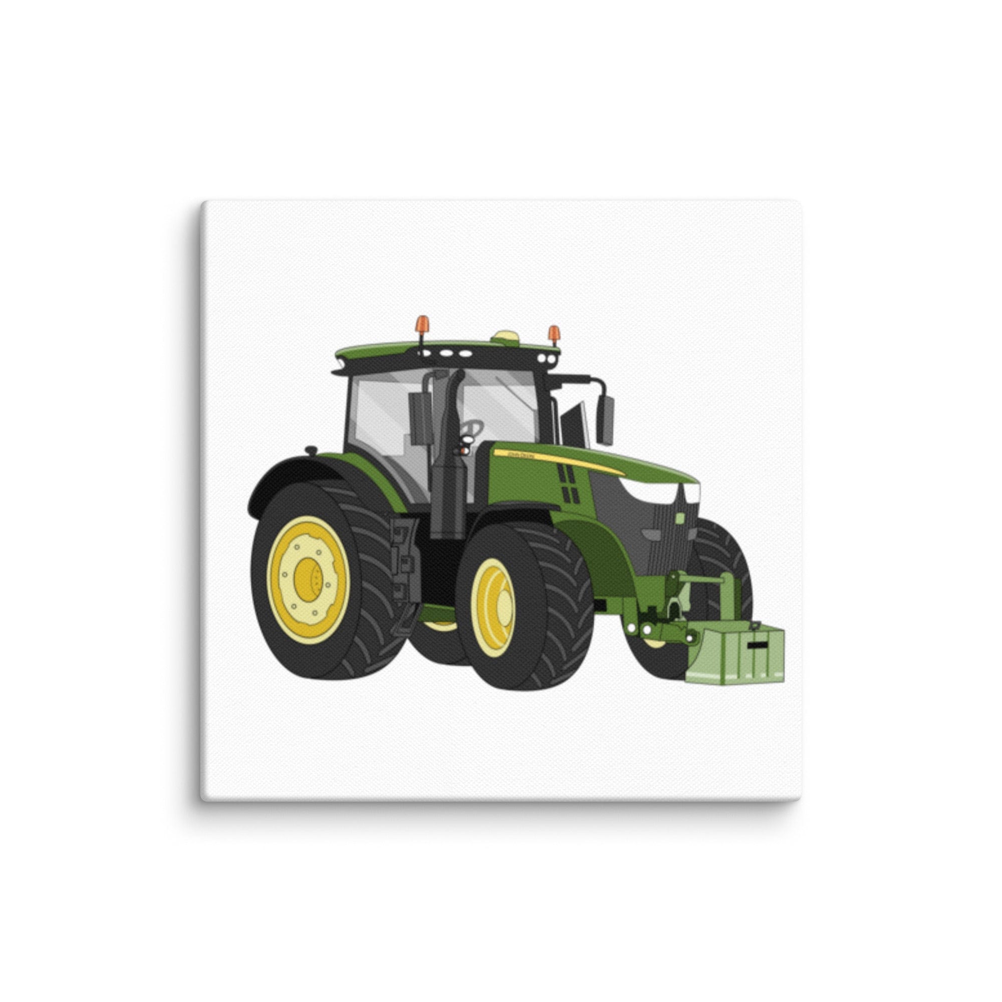 The Tractor Mugs Store 6″×6″ John Deere 7310R | Canvas Quality Farmers Merch