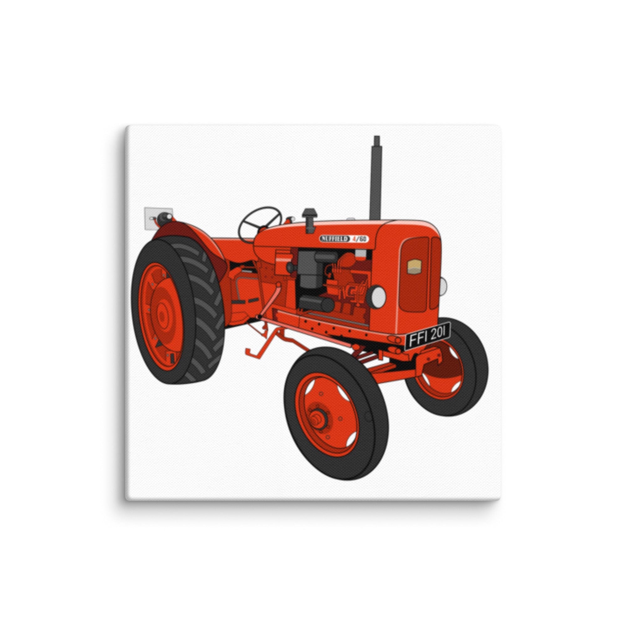 The Tractor Mugs Store 6″×6″ Nuffield 4_60 | Canvas Quality Farmers Merch