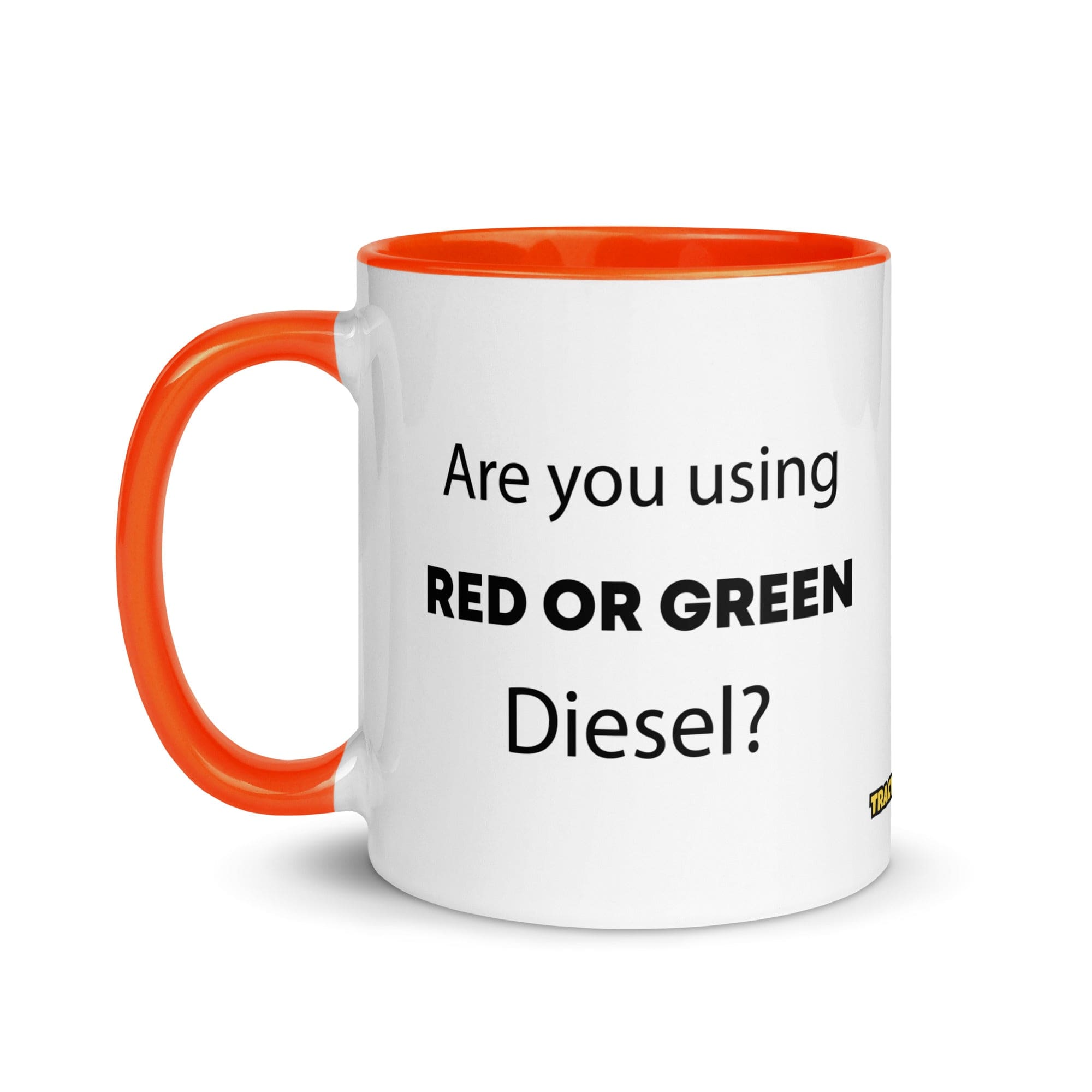 The Tractor Mugs Store Are You Using Red Or Green Diesel? | Mug with Color Inside Quality Farmers Merch