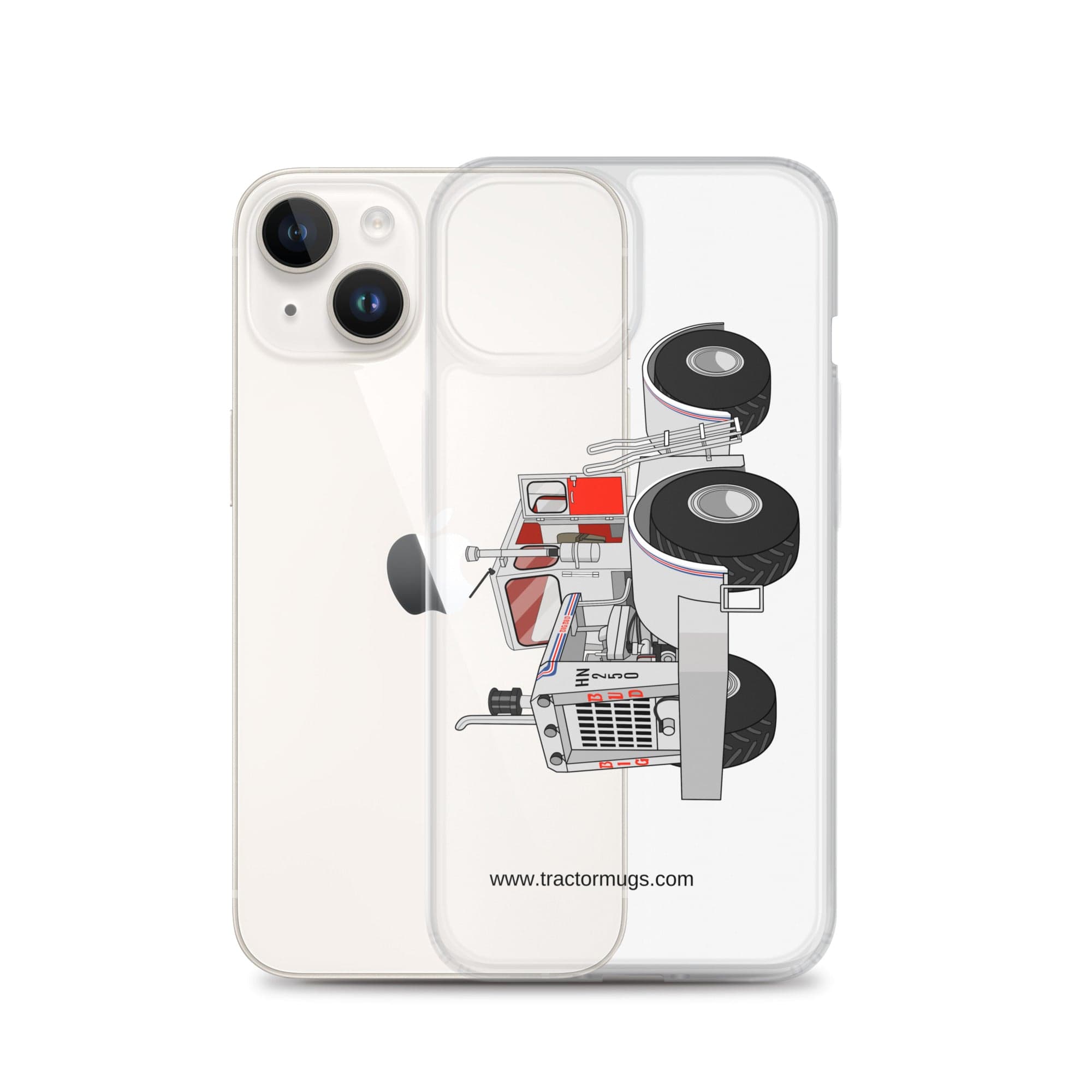 The Tractor Mugs Store Big Bud Tractor | Clear Case for iPhone® Quality Farmers Merch