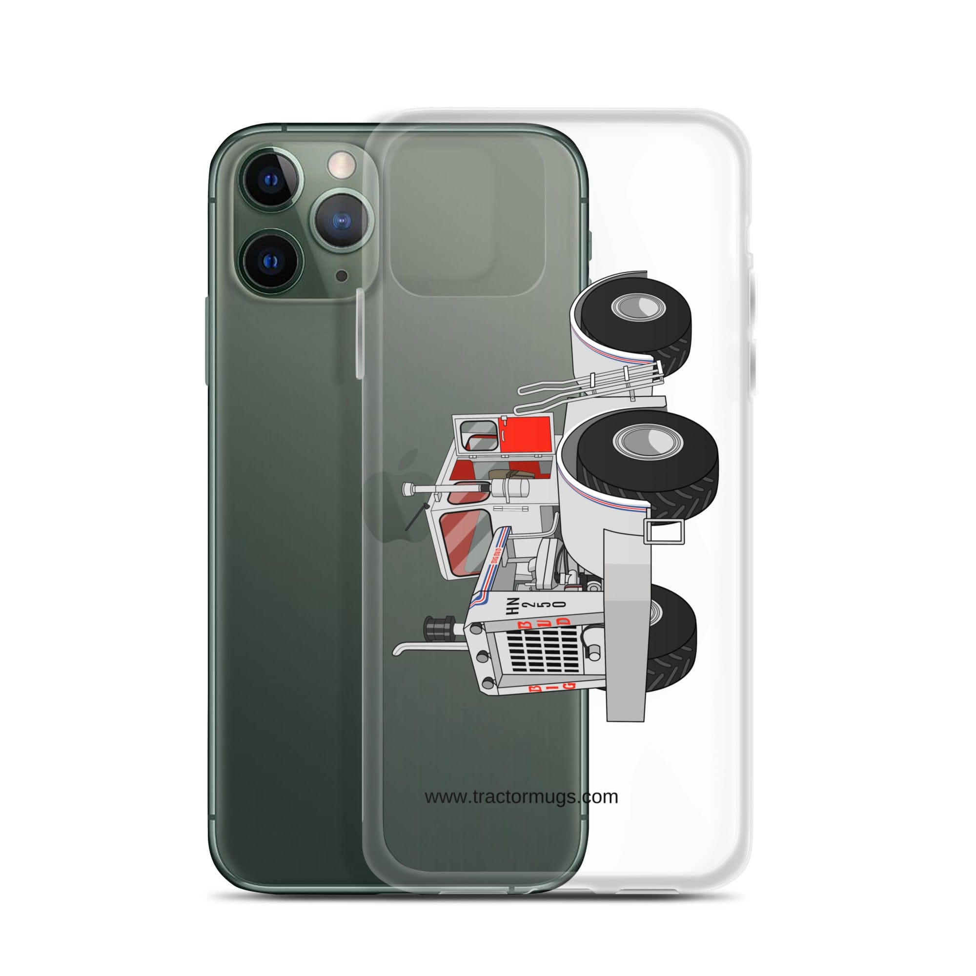 The Tractor Mugs Store Big Bud Tractor | Clear Case for iPhone® Quality Farmers Merch