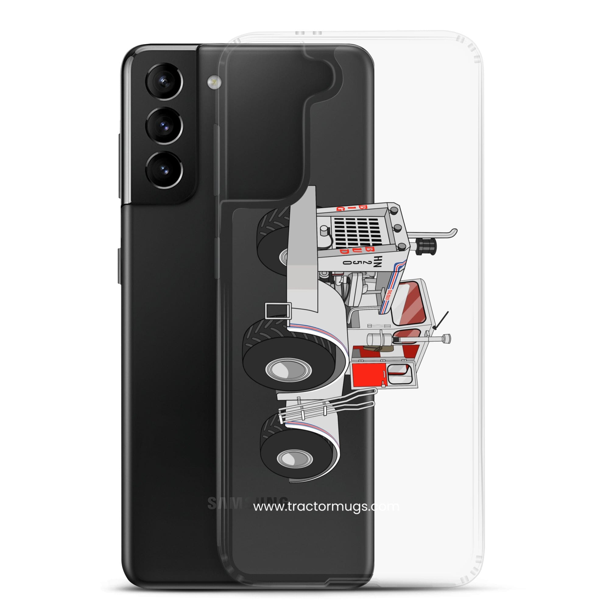 The Tractor Mugs Store Big Bud Tractor | Clear Case for Samsung® Quality Farmers Merch