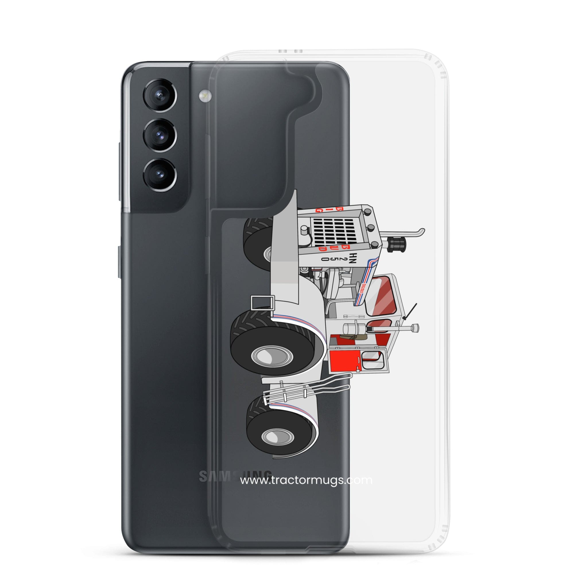 The Tractor Mugs Store Big Bud Tractor | Clear Case for Samsung® Quality Farmers Merch
