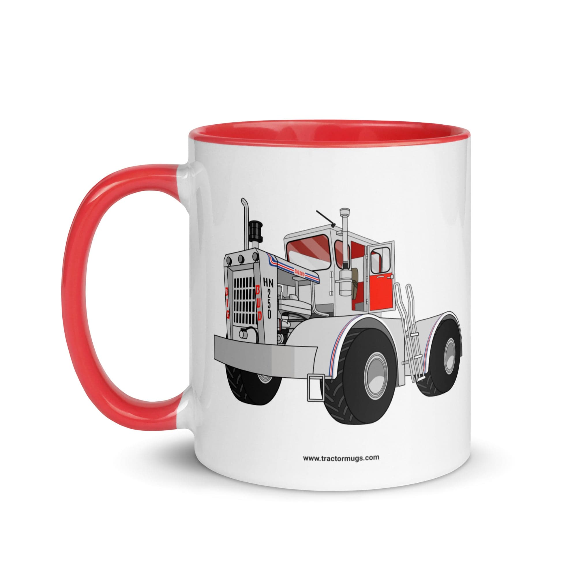 The Tractor Mugs Store Big Bud Tractor | Mug with Color Inside Quality Farmers Merch