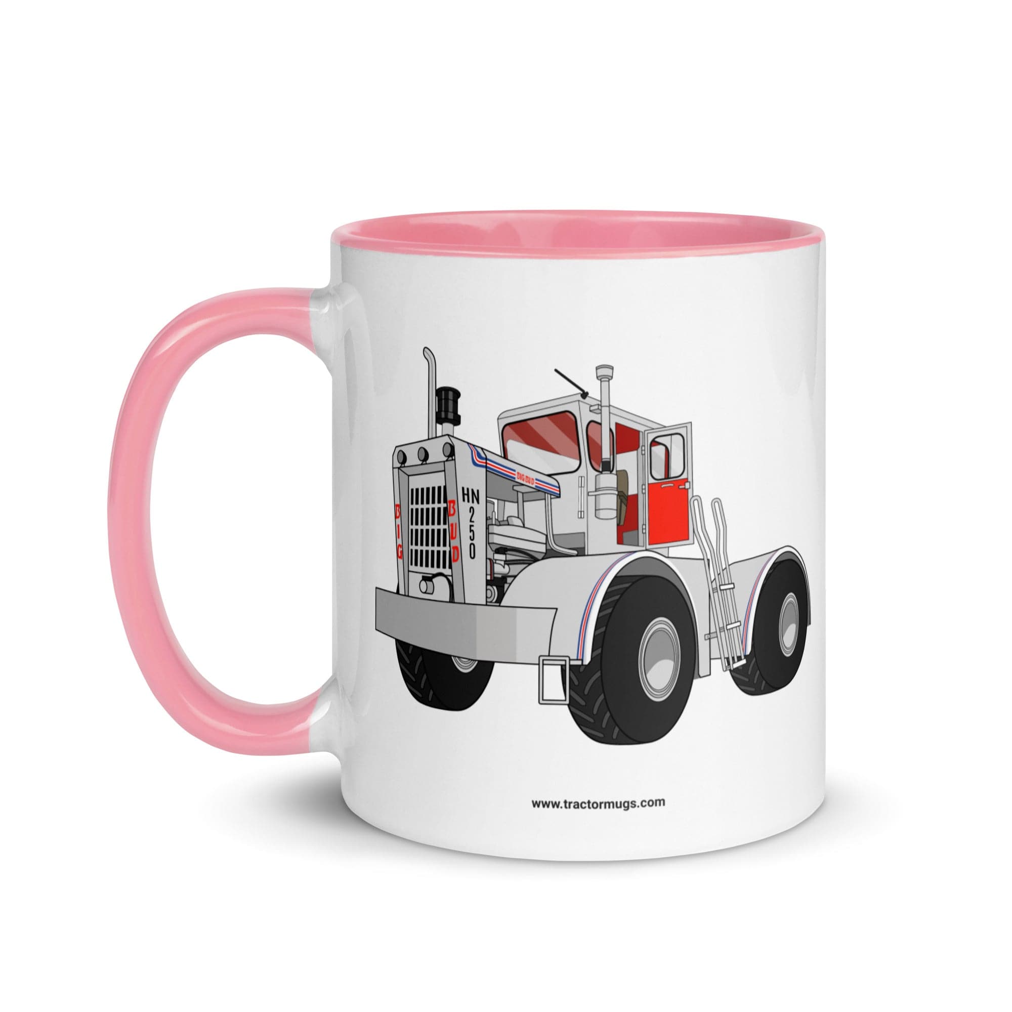 The Tractor Mugs Store Big Bud Tractor | Mug with Color Inside Quality Farmers Merch