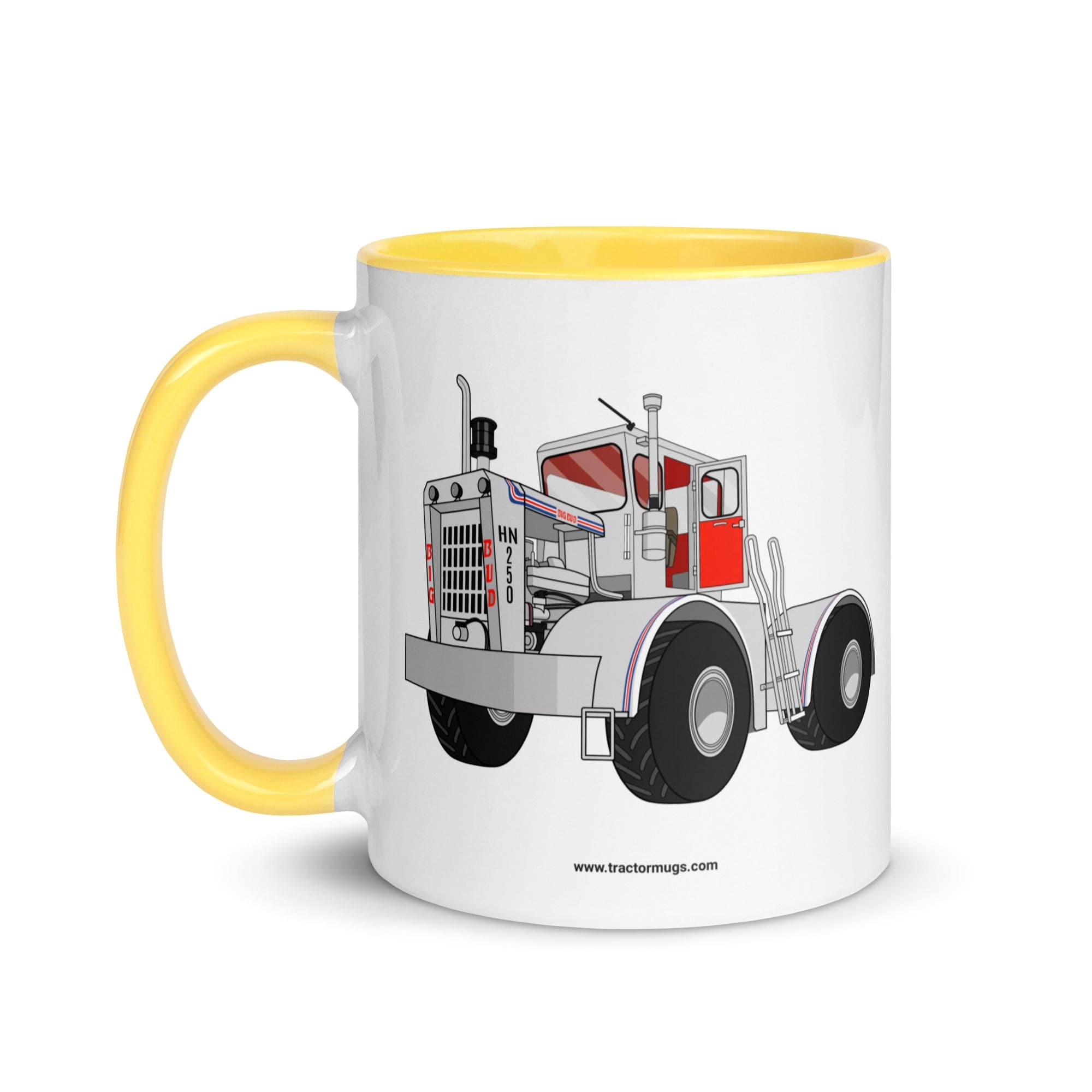 The Tractor Mugs Store Big Bud Tractor | Mug with Color Inside Quality Farmers Merch