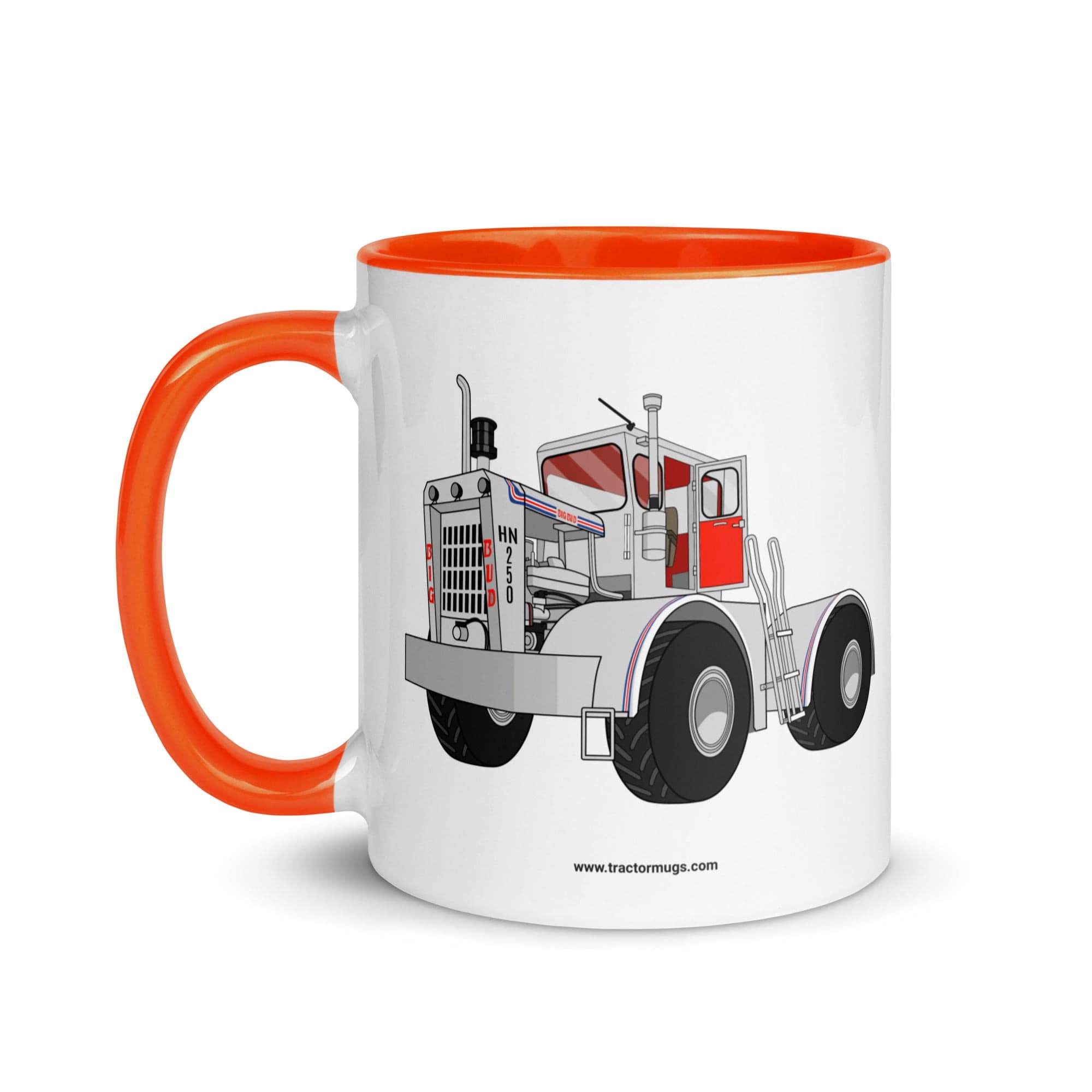 The Tractor Mugs Store Big Bud Tractor | Mug with Color Inside Quality Farmers Merch