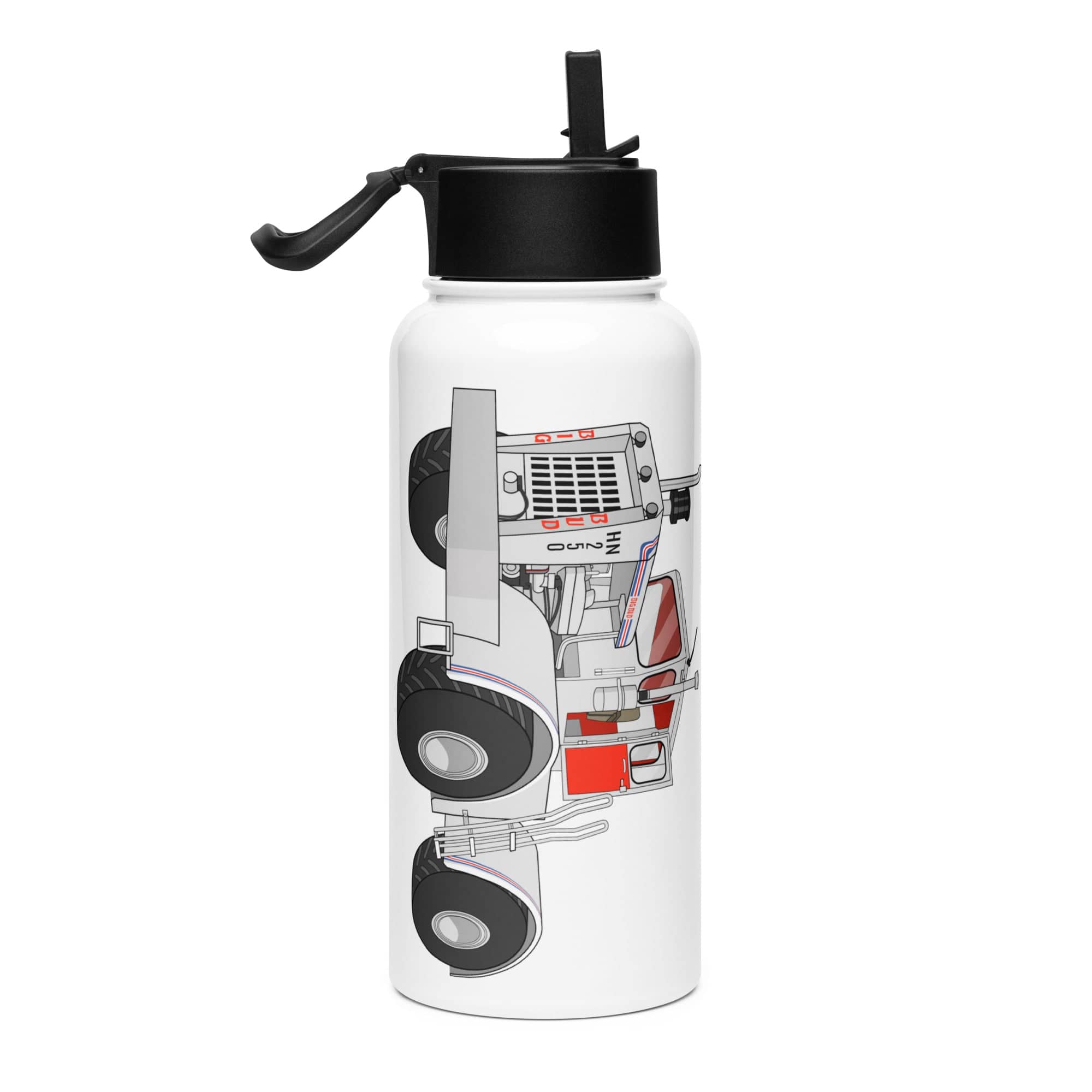 The Tractor Mugs Store Big Bud Tractor | Stainless Steel Water Bottle Quality Farmers Merch