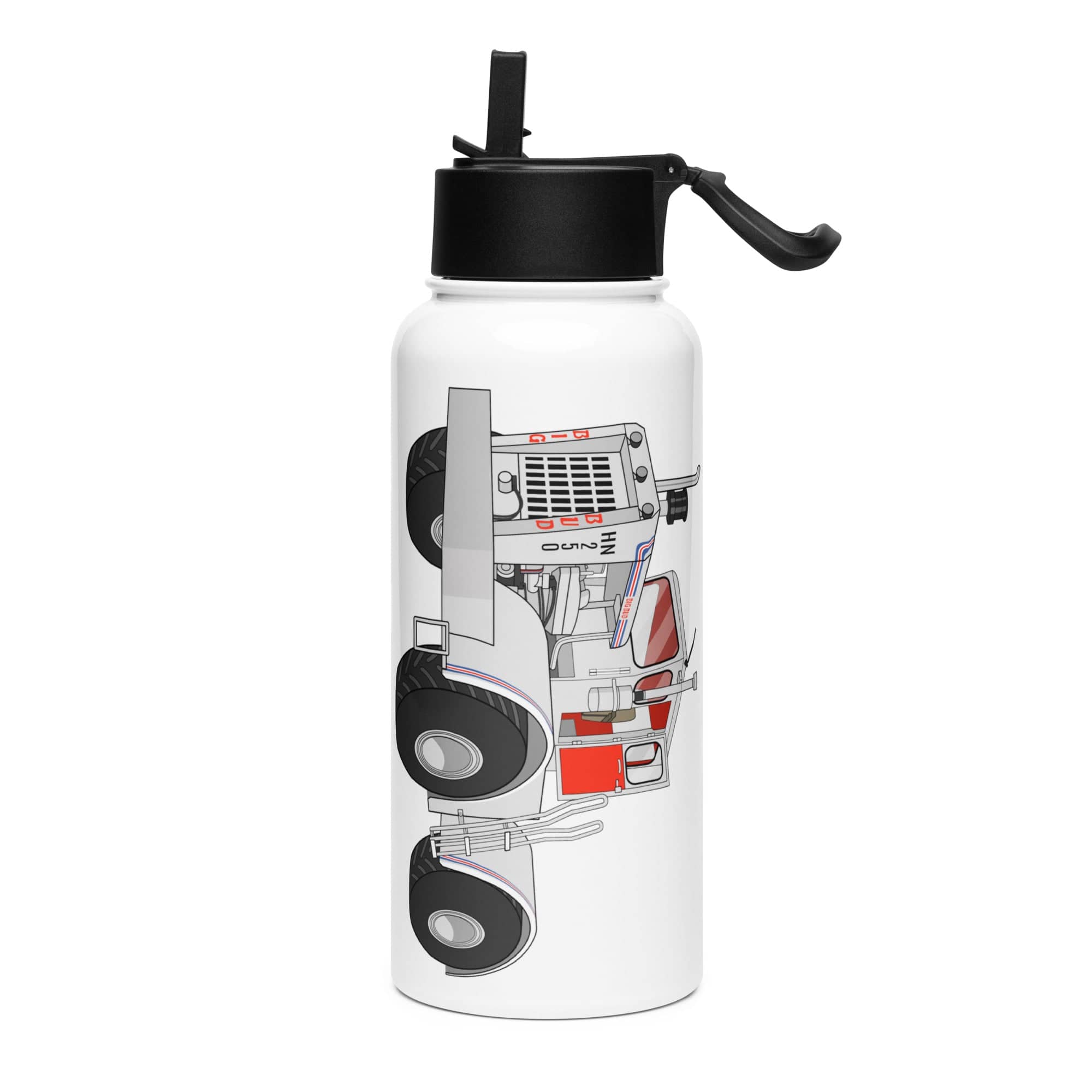 The Tractor Mugs Store Big Bud Tractor | Stainless Steel Water Bottle Quality Farmers Merch