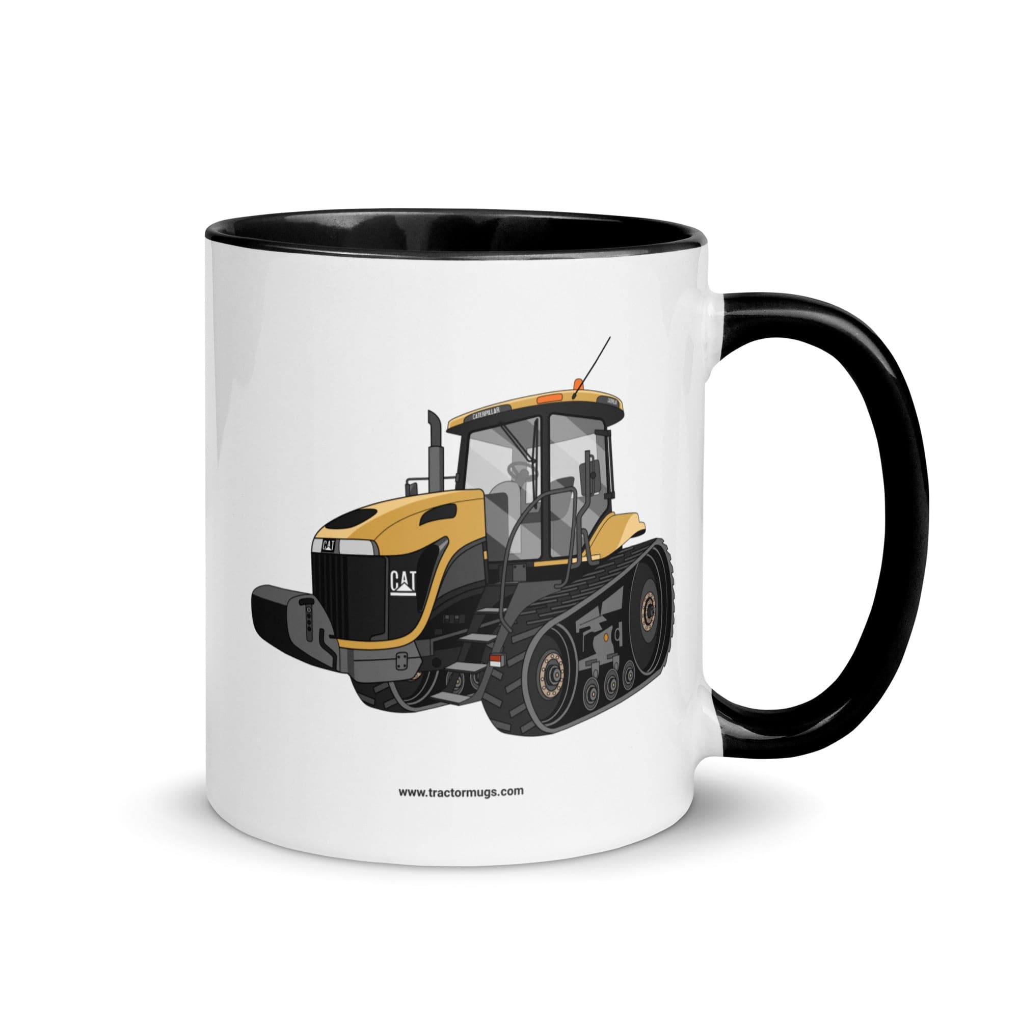The Tractor Mugs Store Black Challenger NT765A Crawler | Mug with Color Inside Quality Farmers Merch
