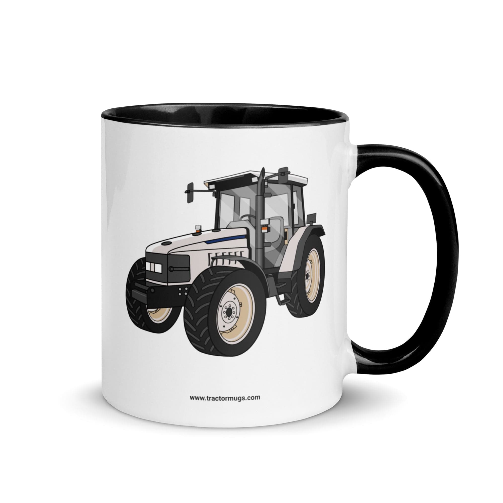 The Tractor Mugs Store Black Lamborghini 1060 | Mug with Color Inside Quality Farmers Merch