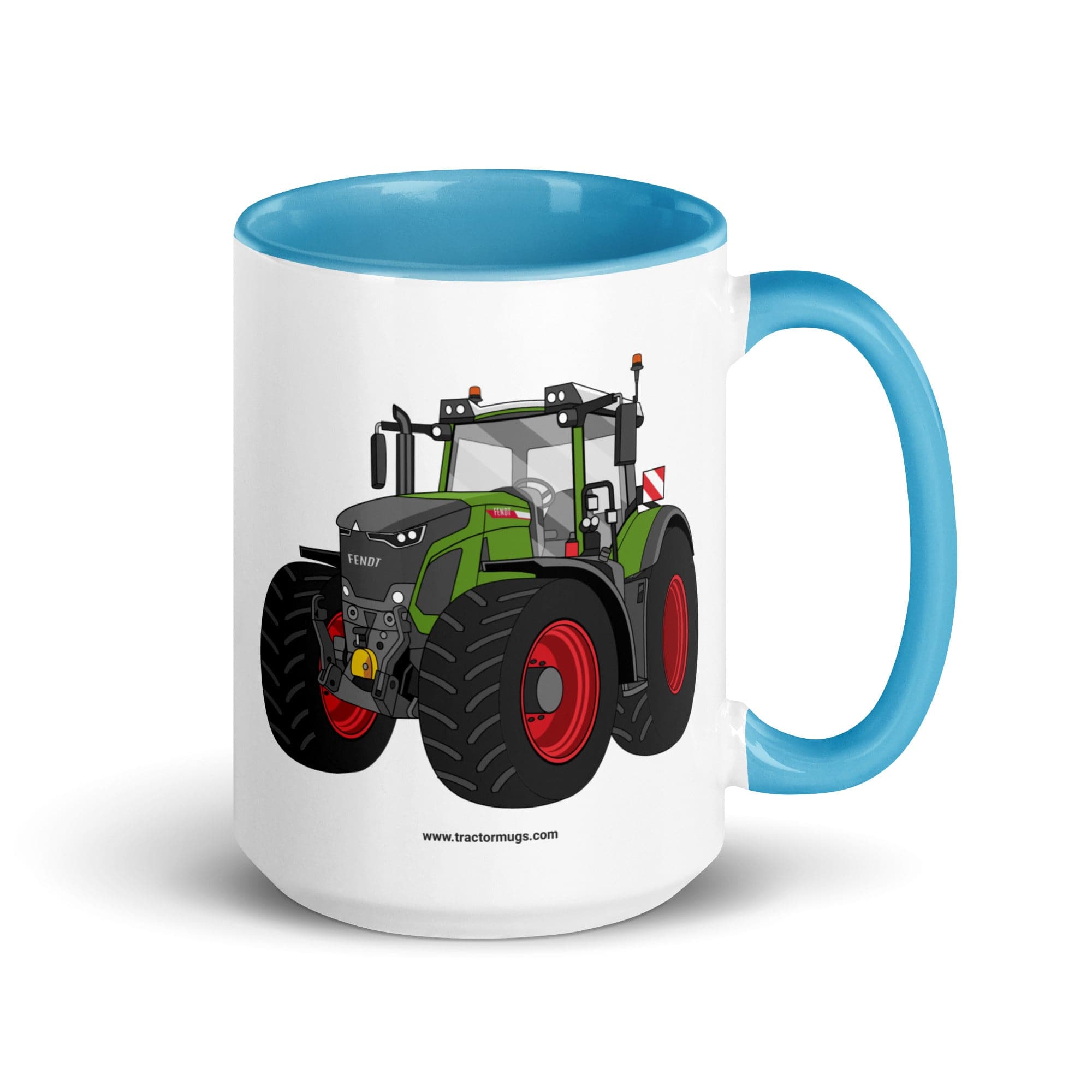 The Tractor Mugs Store Blue / 15 oz Fendt 942 Vario | Mug with Color Inside Quality Farmers Merch