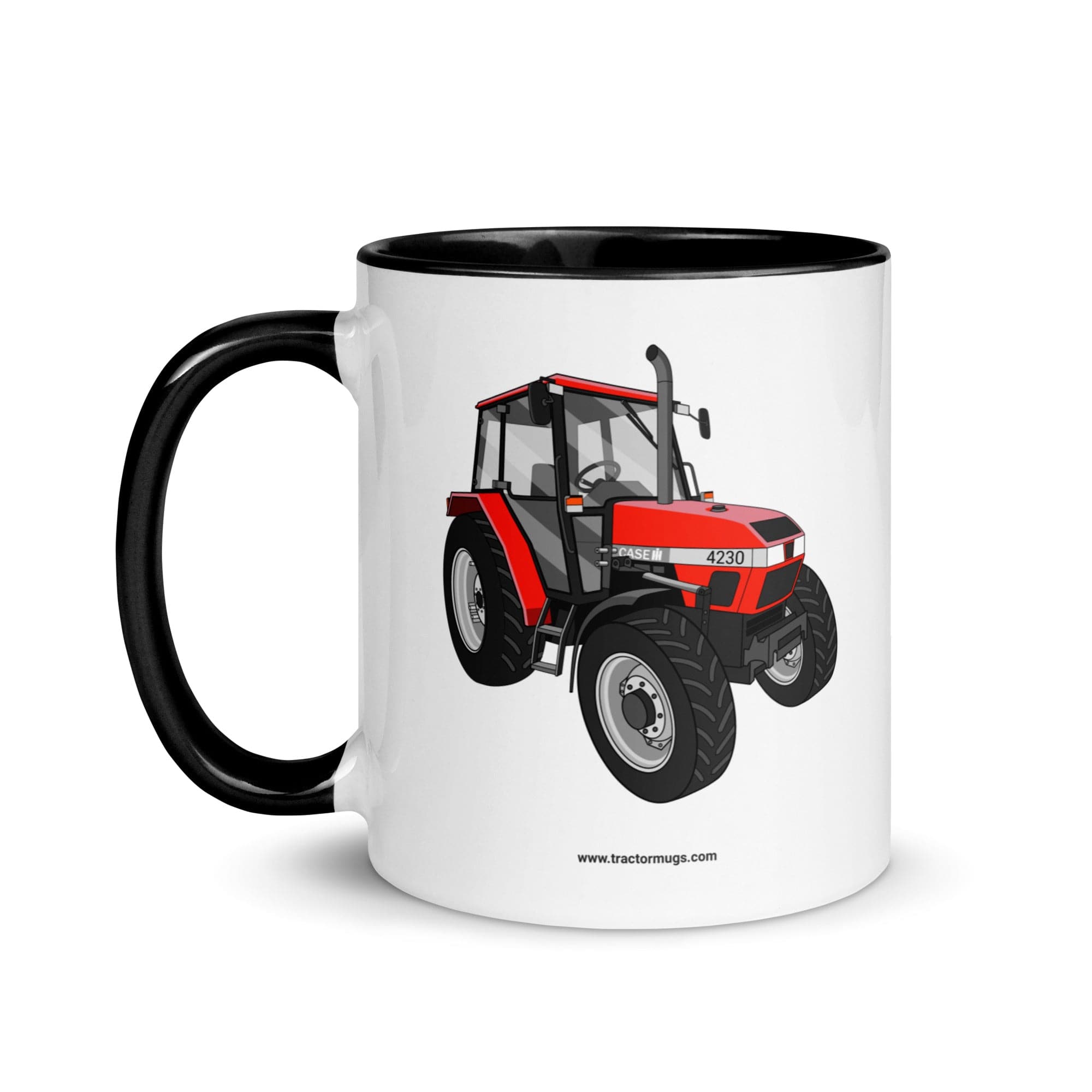 The Tractor Mugs Store Case 4230 | Mug with Color Inside Quality Farmers Merch