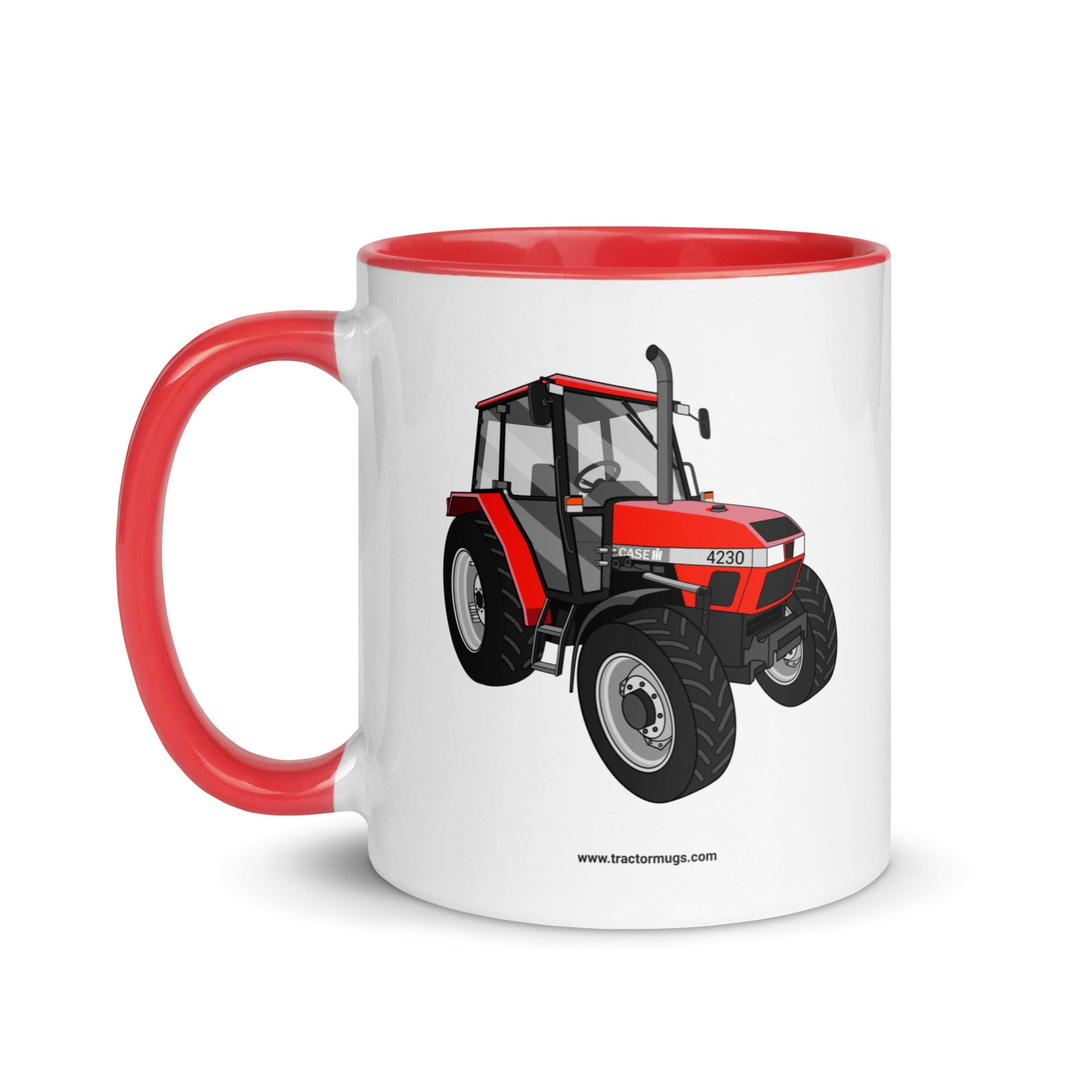 The Tractor Mugs Store Case 4230 | Mug with Color Inside Quality Farmers Merch