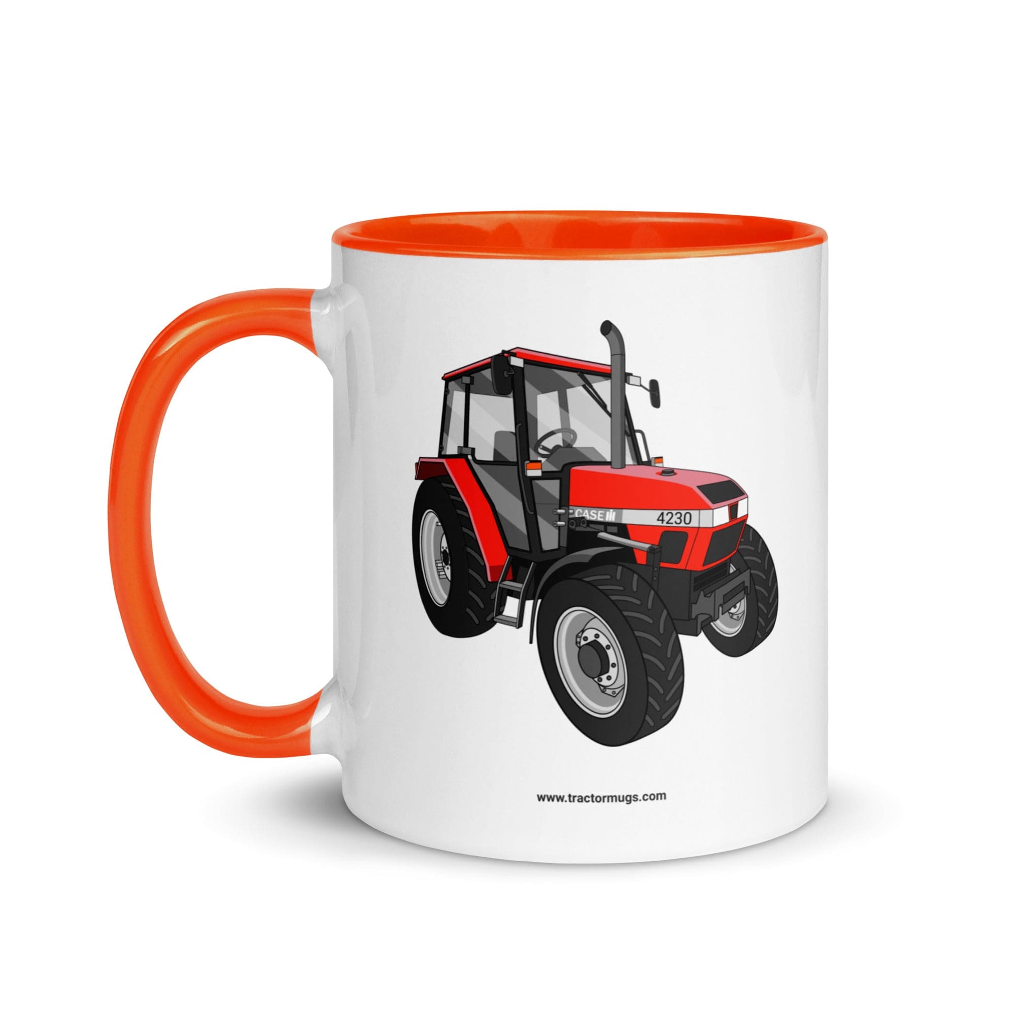 The Tractor Mugs Store Case 4230 | Mug with Color Inside Quality Farmers Merch