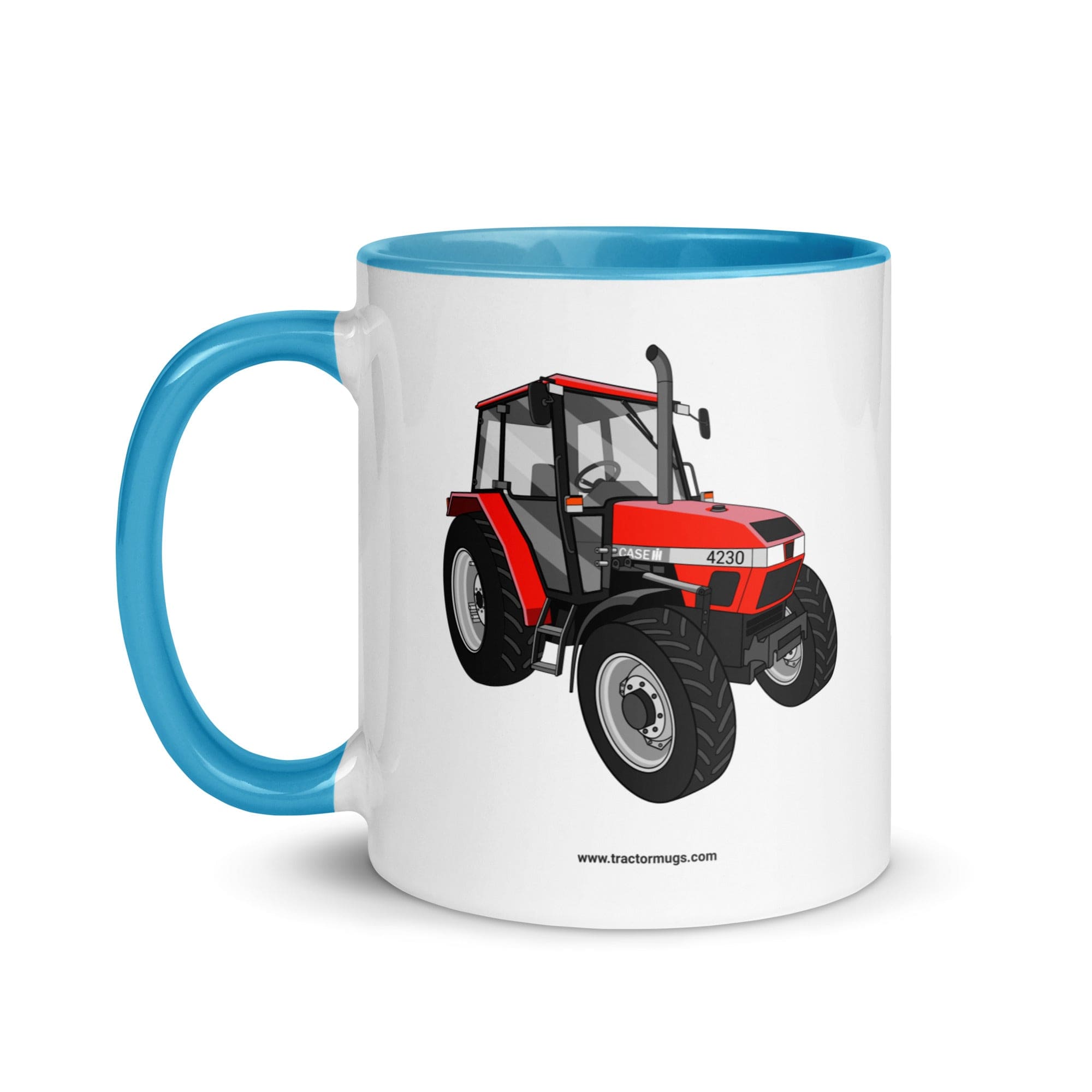 The Tractor Mugs Store Case 4230 | Mug with Color Inside Quality Farmers Merch