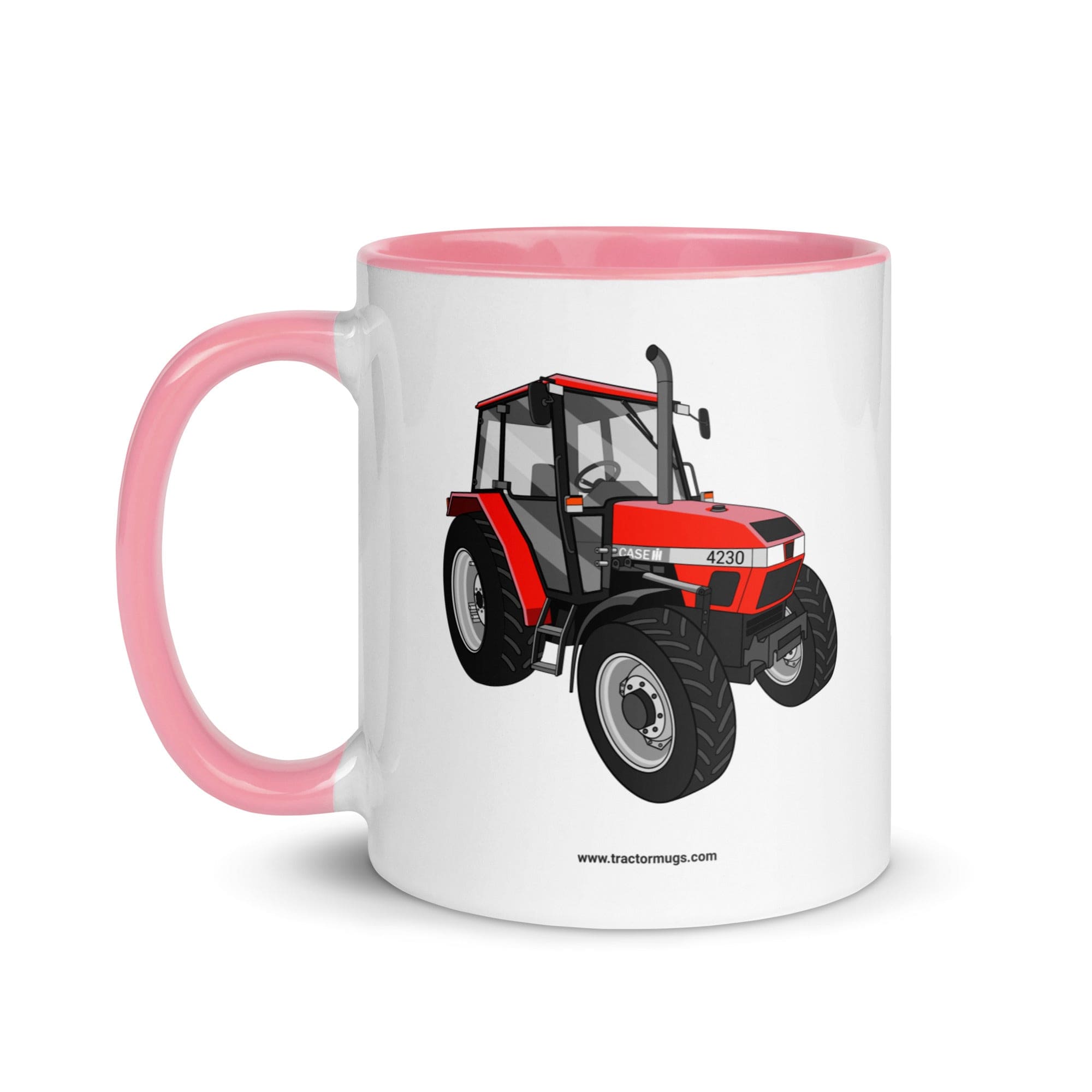 The Tractor Mugs Store Case 4230 | Mug with Color Inside Quality Farmers Merch