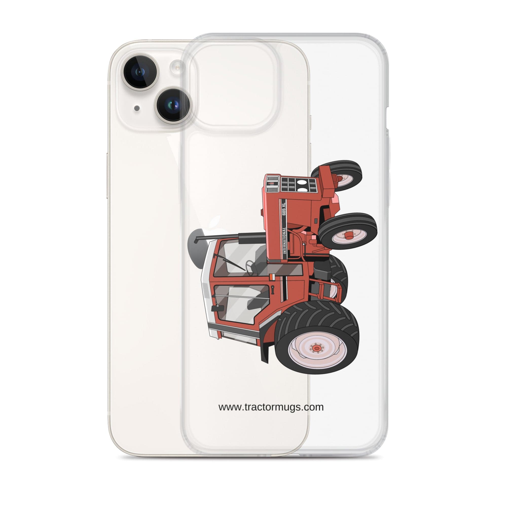 The Tractor Mugs Store Case 685 XL | Clear Case for iPhone® Quality Farmers Merch