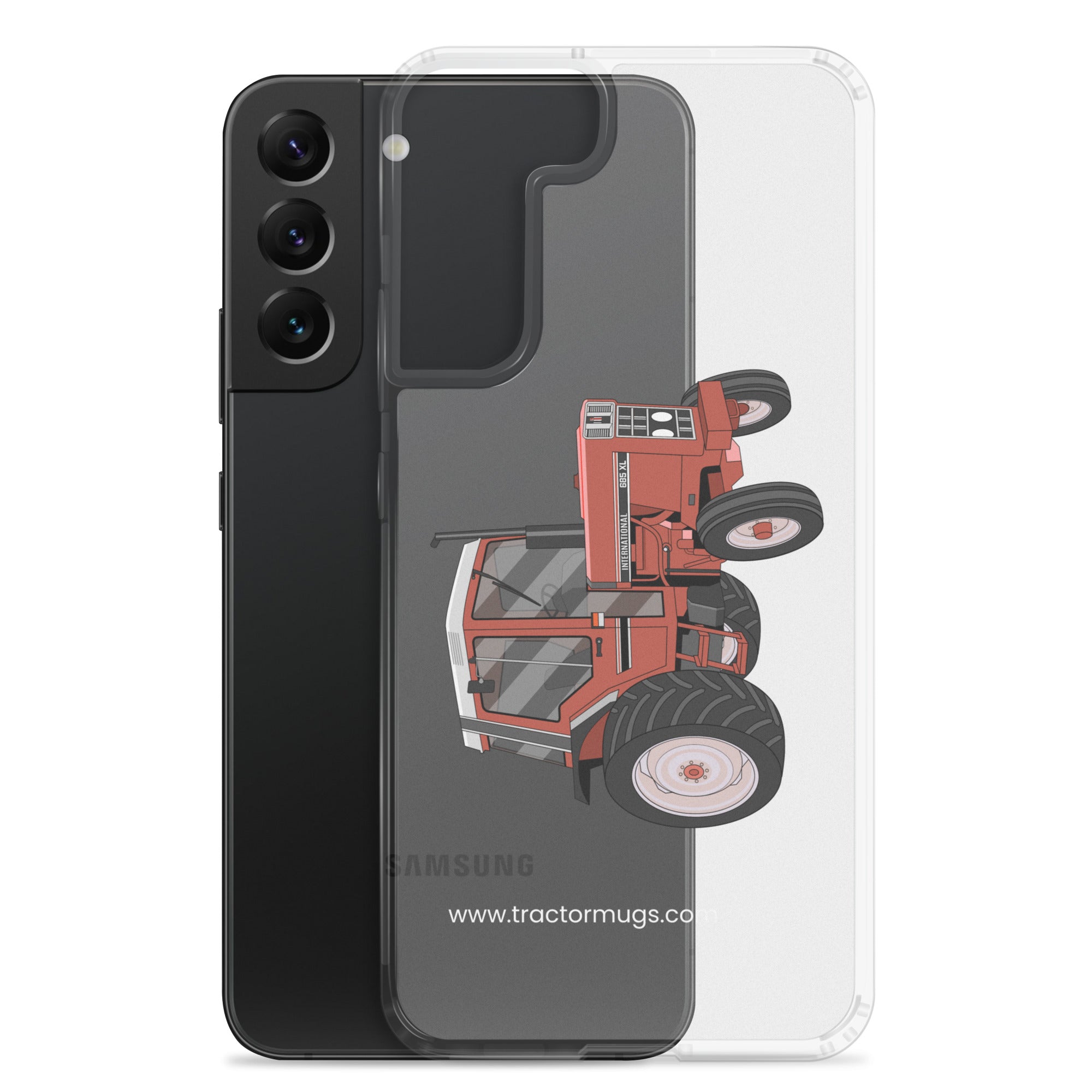 The Tractor Mugs Store Case 685 XL | Clear Case for Samsung® Quality Farmers Merch