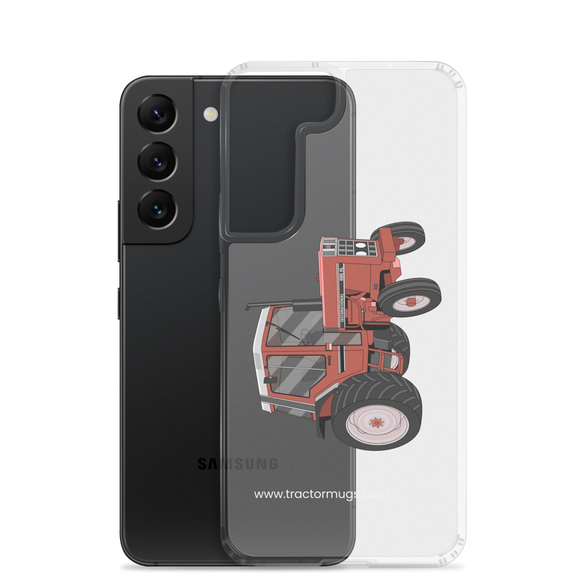 The Tractor Mugs Store Case 685 XL | Clear Case for Samsung® Quality Farmers Merch