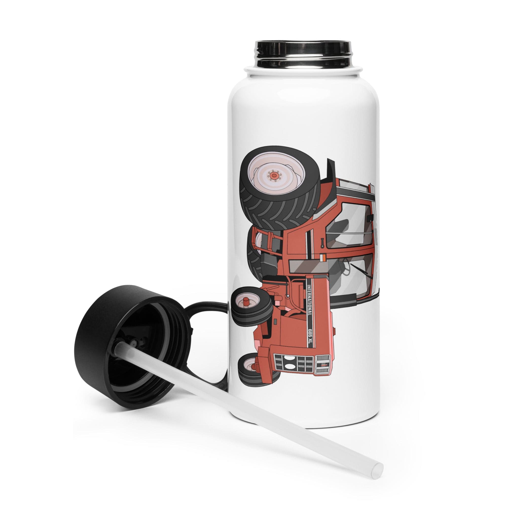 The Tractor Mugs Store Case 685 XL | Stainless Steel Water Bottle Quality Farmers Merch