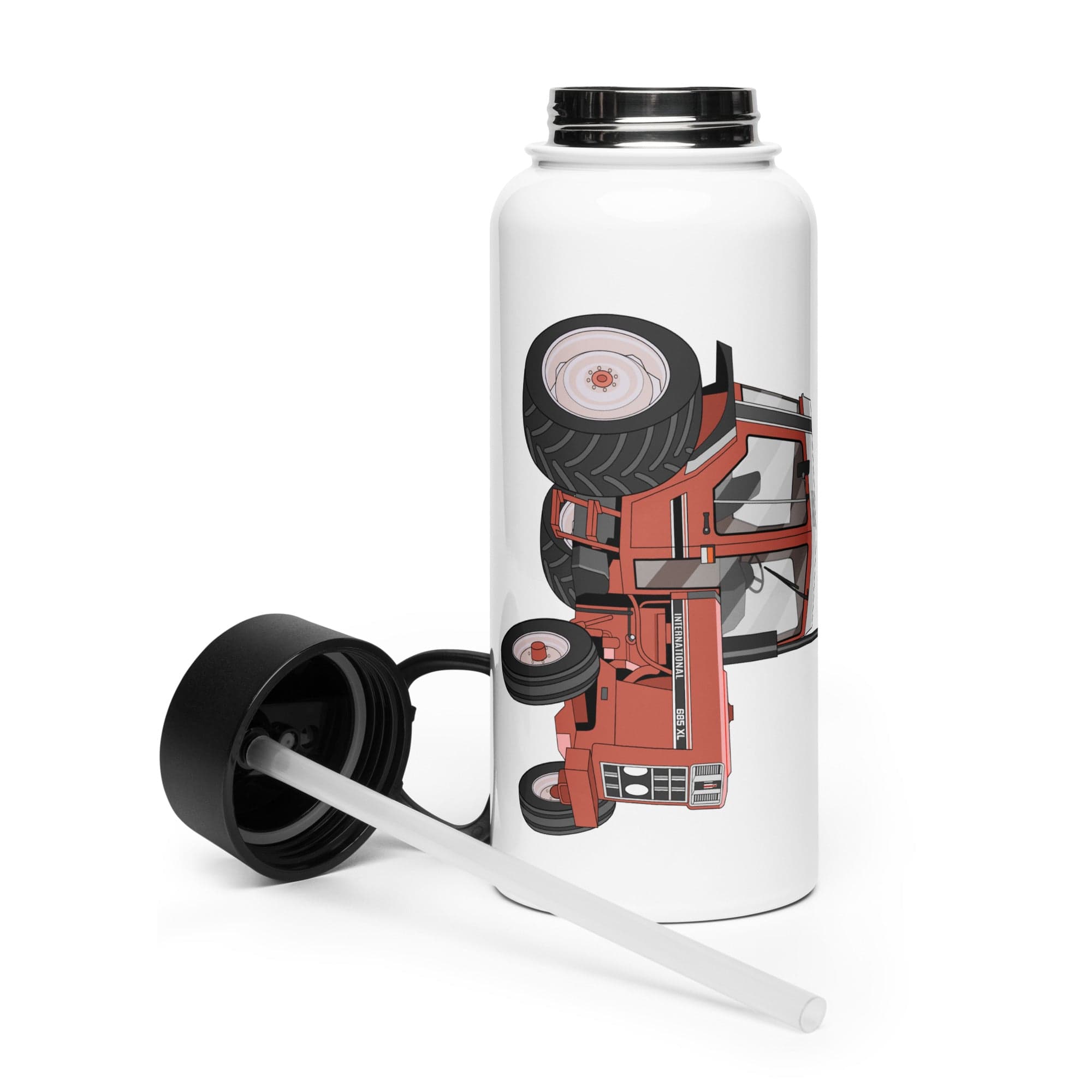 The Tractor Mugs Store Case 685 XL | Stainless Steel Water Bottle Quality Farmers Merch