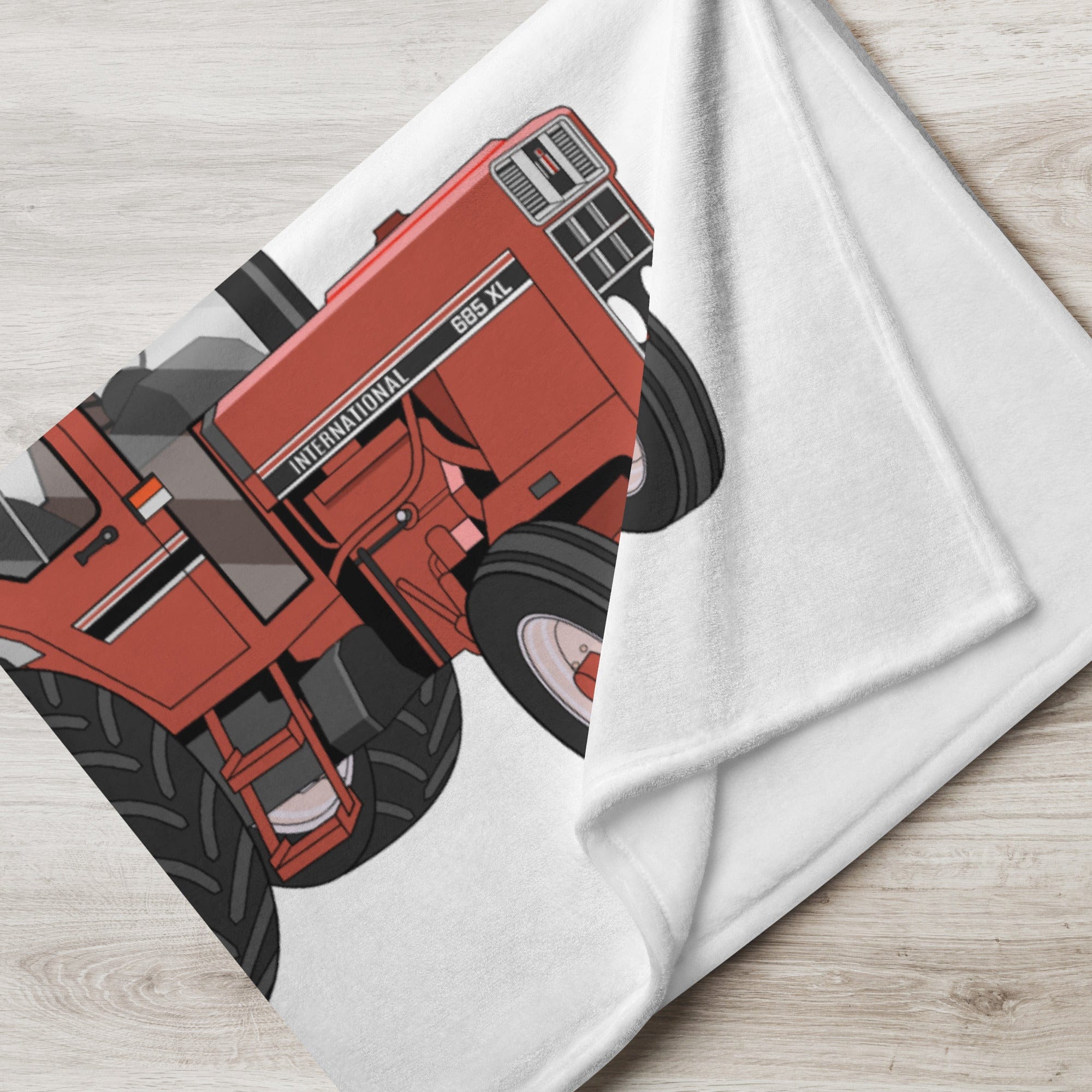 The Tractor Mugs Store Case 685 XL | Throw Blanket Quality Farmers Merch