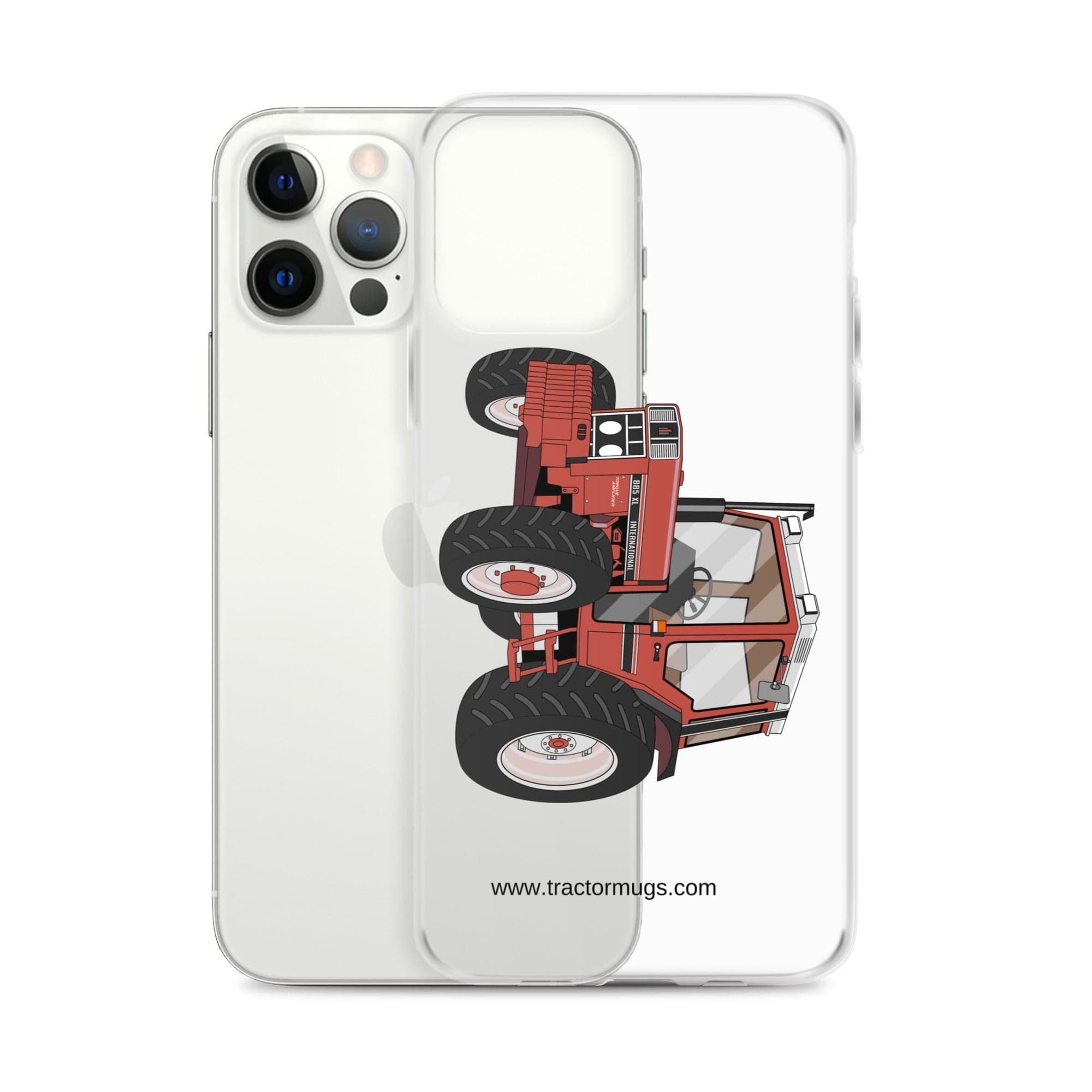 The Tractor Mugs Store Case 885 XL | Clear Case for iPhone® Quality Farmers Merch