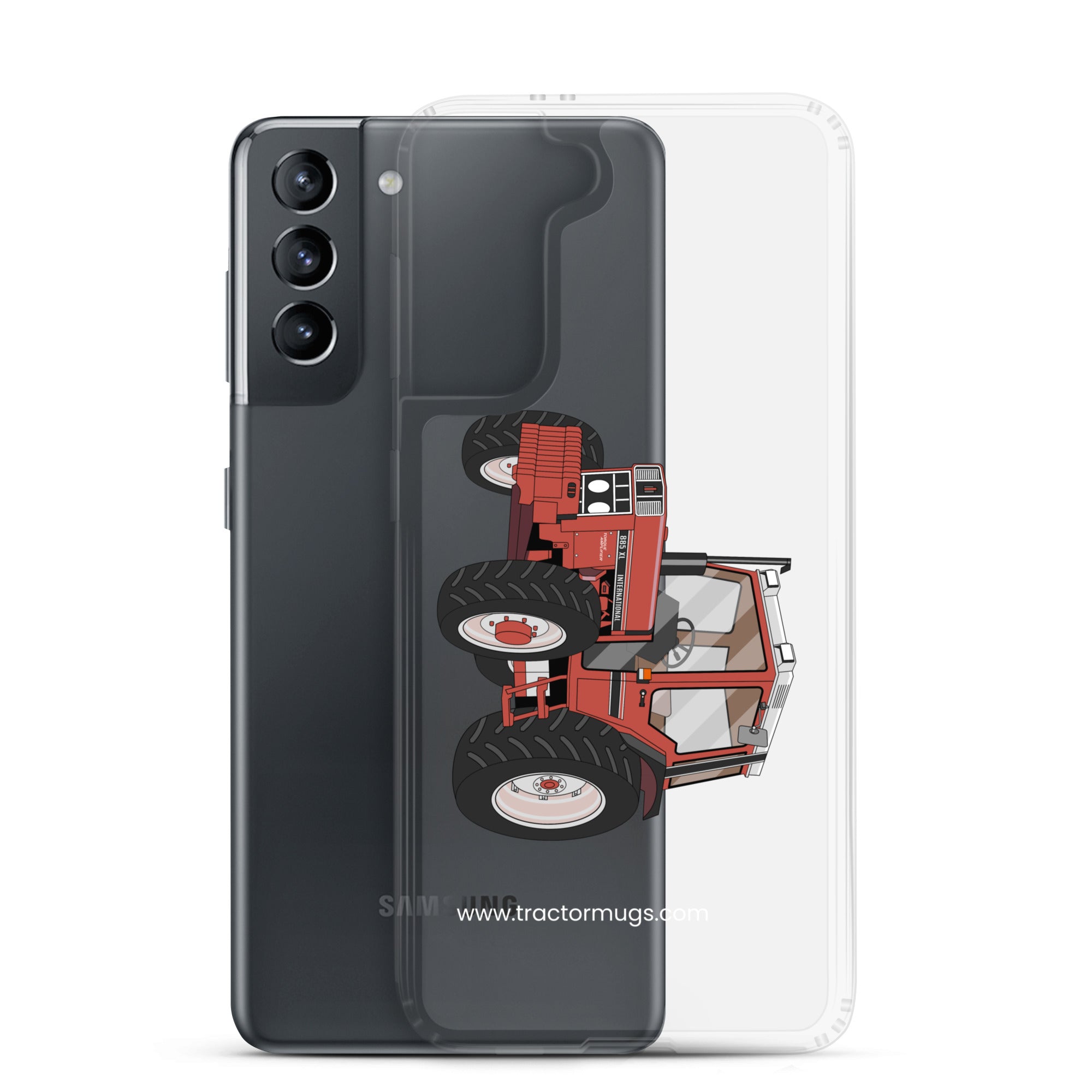 The Tractor Mugs Store Case 885 XL | Clear Case for Samsung® Quality Farmers Merch