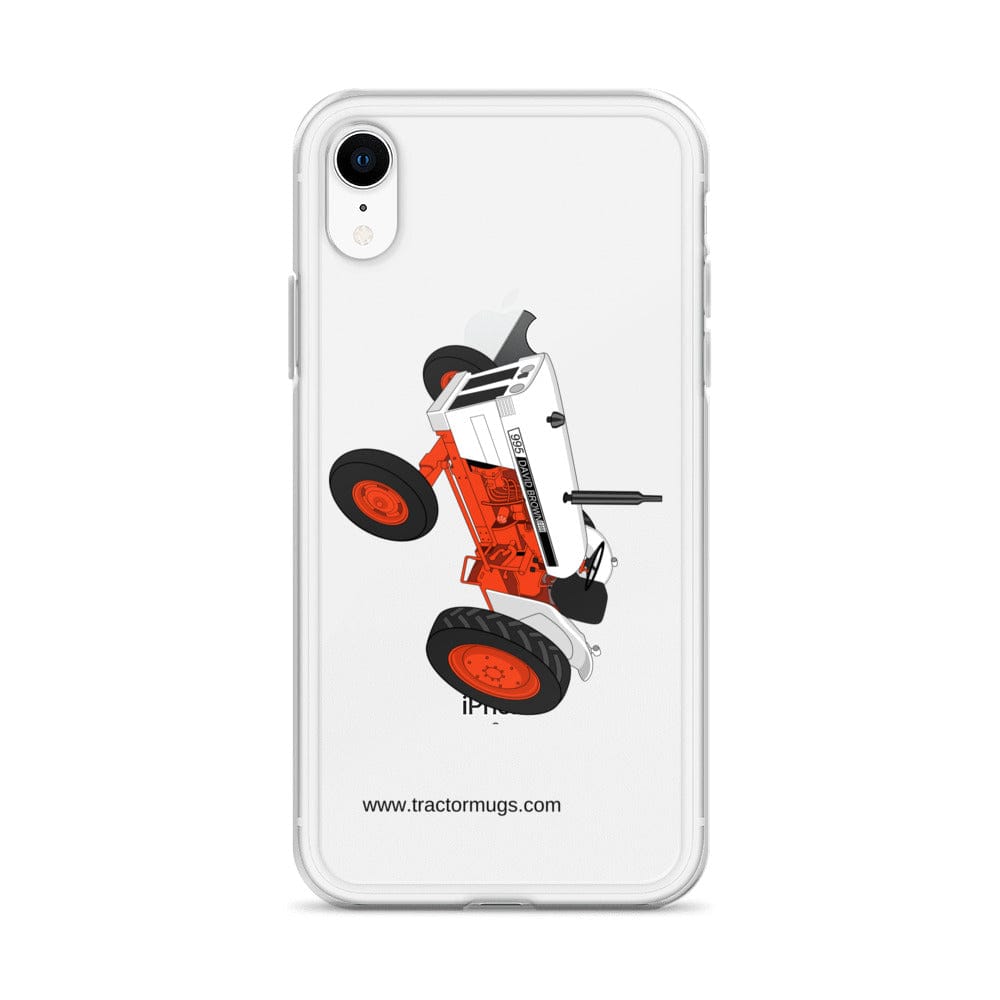 The Tractor Mugs Store Case David Brown 995 (1973) | Clear Case for iPhone® Quality Farmers Merch