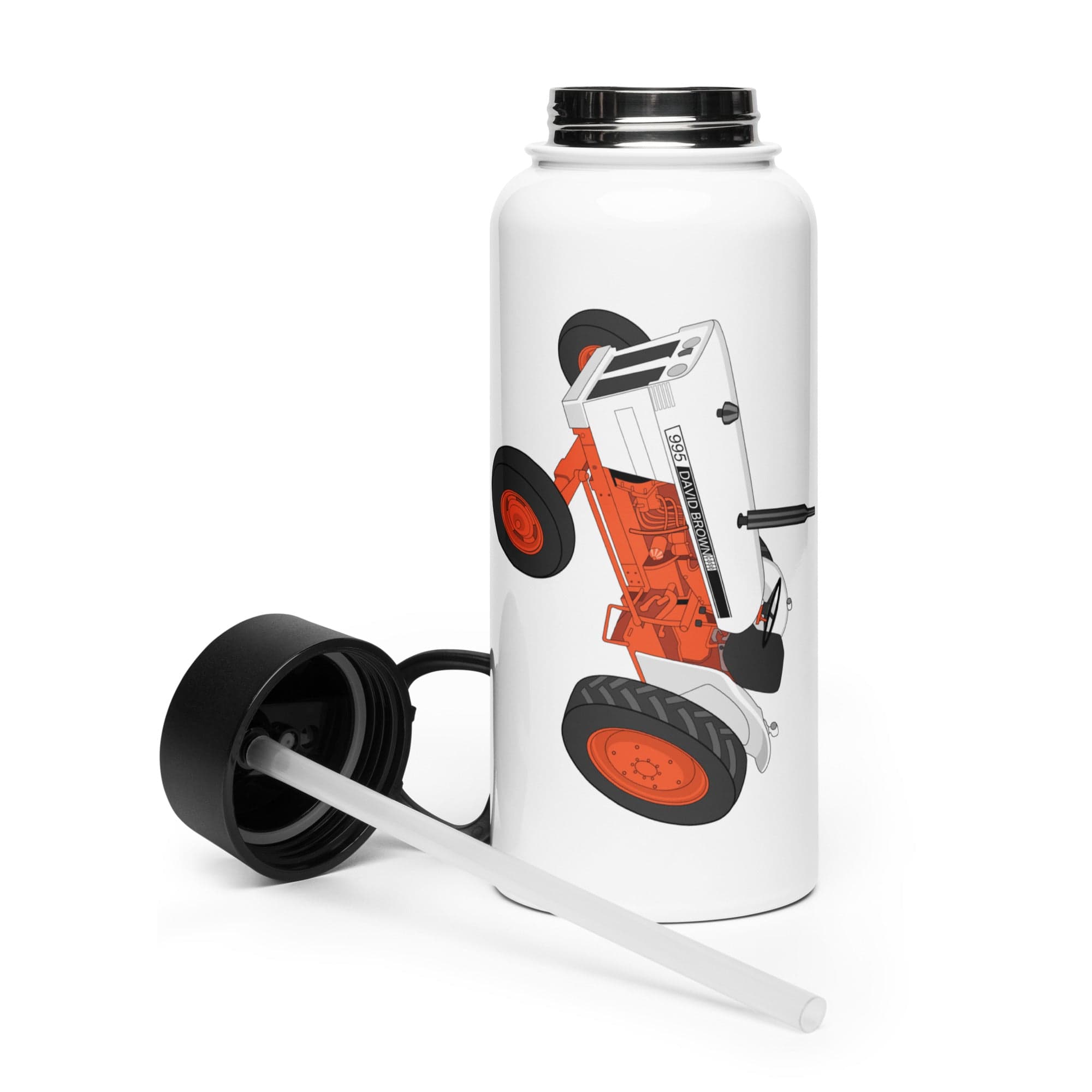 The Tractor Mugs Store Case David Brown 995 (1973) | Stainless Steel Water Bottle Quality Farmers Merch