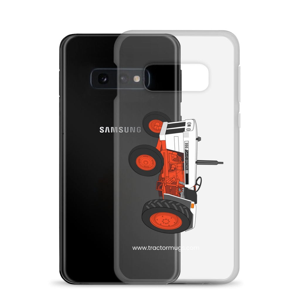 The Tractor Mugs Store Case David Brown 996 (1974) | Clear Case for Samsung® Quality Farmers Merch