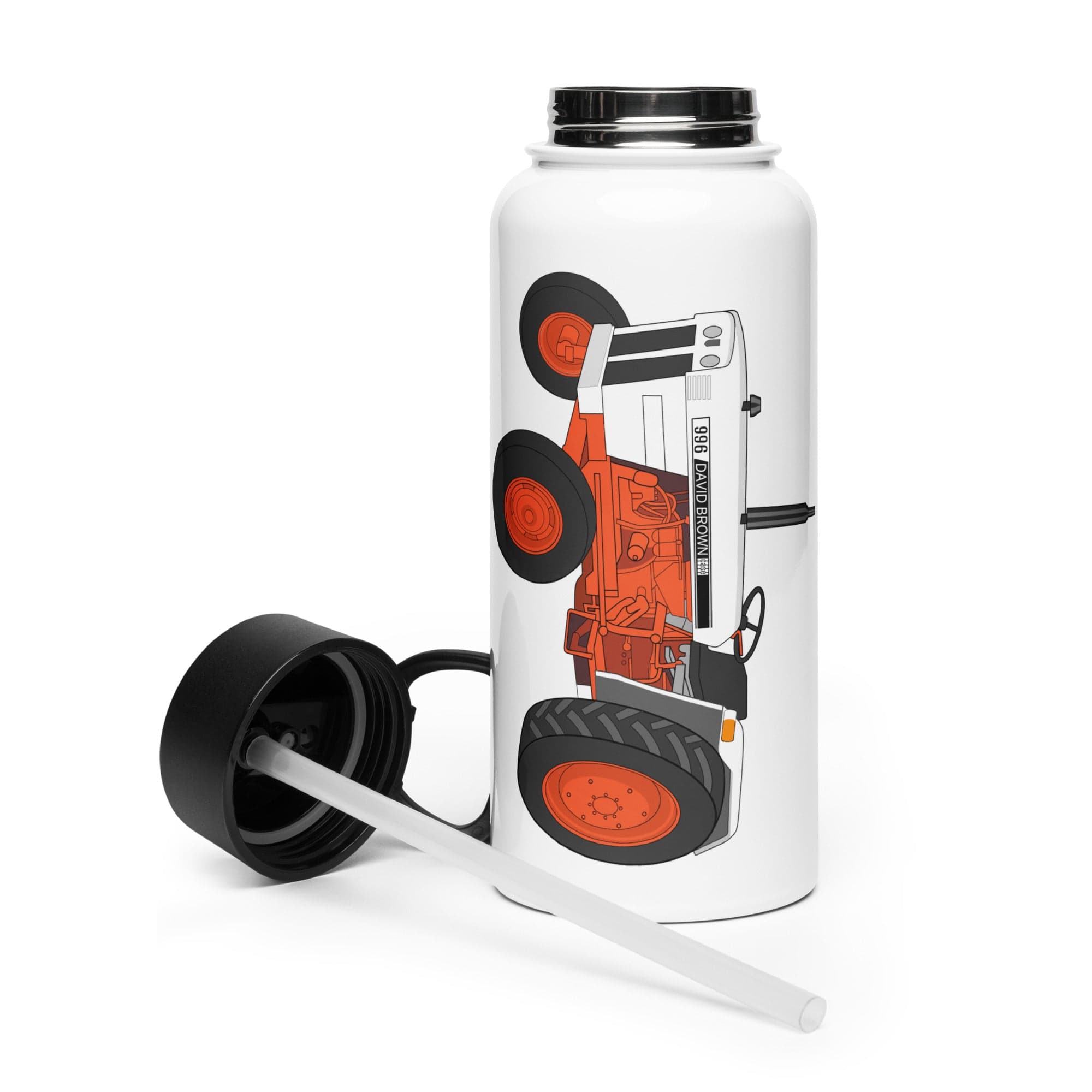 The Tractor Mugs Store Case David Brown 996 (1974) | Stainless Steel Water Bottle Quality Farmers Merch