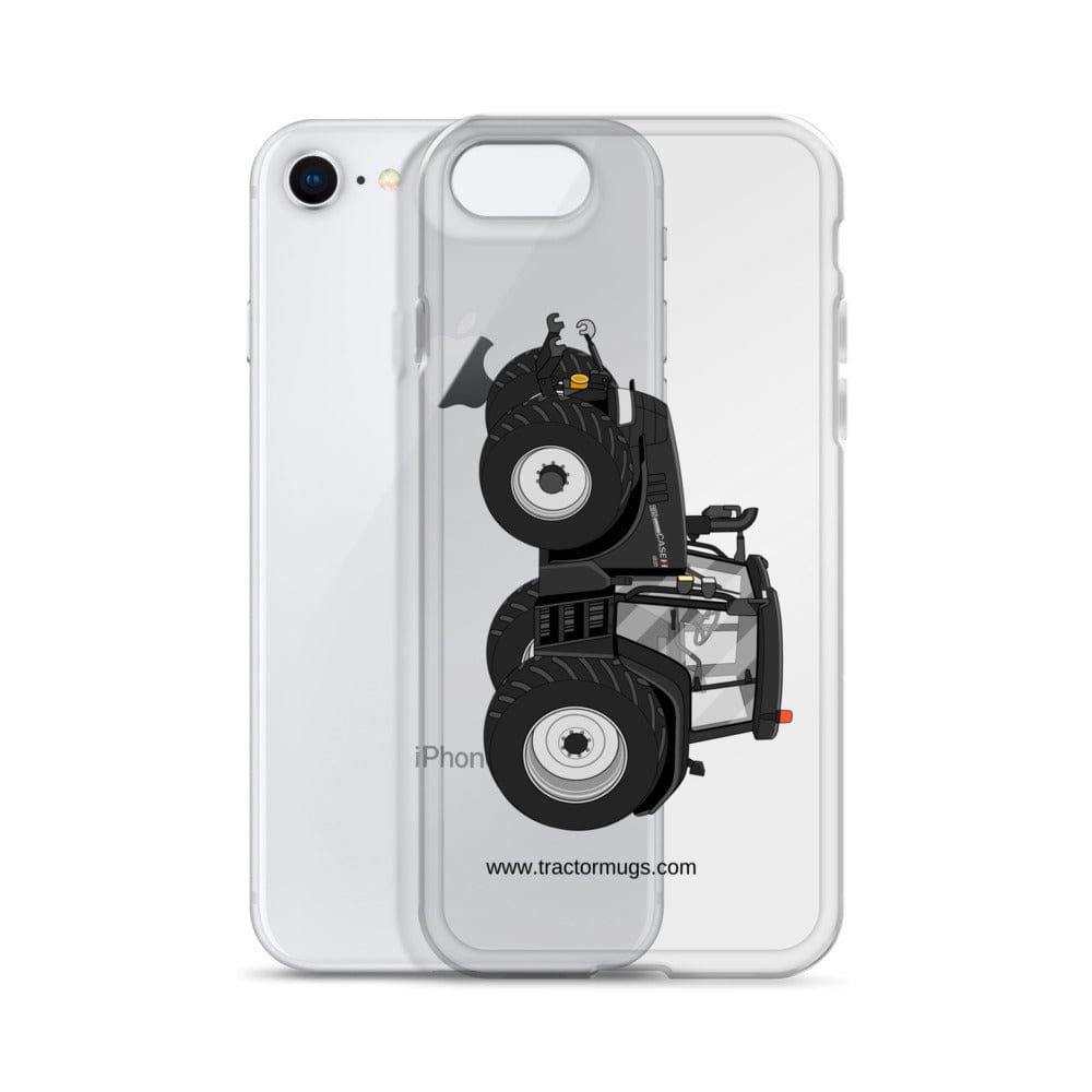 The Tractor Mugs Store Case IH 195 CVX Black | Clear Case for iPhone® Quality Farmers Merch