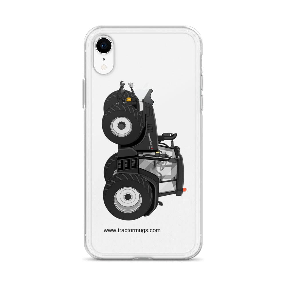 The Tractor Mugs Store Case IH 195 CVX Black | Clear Case for iPhone® Quality Farmers Merch