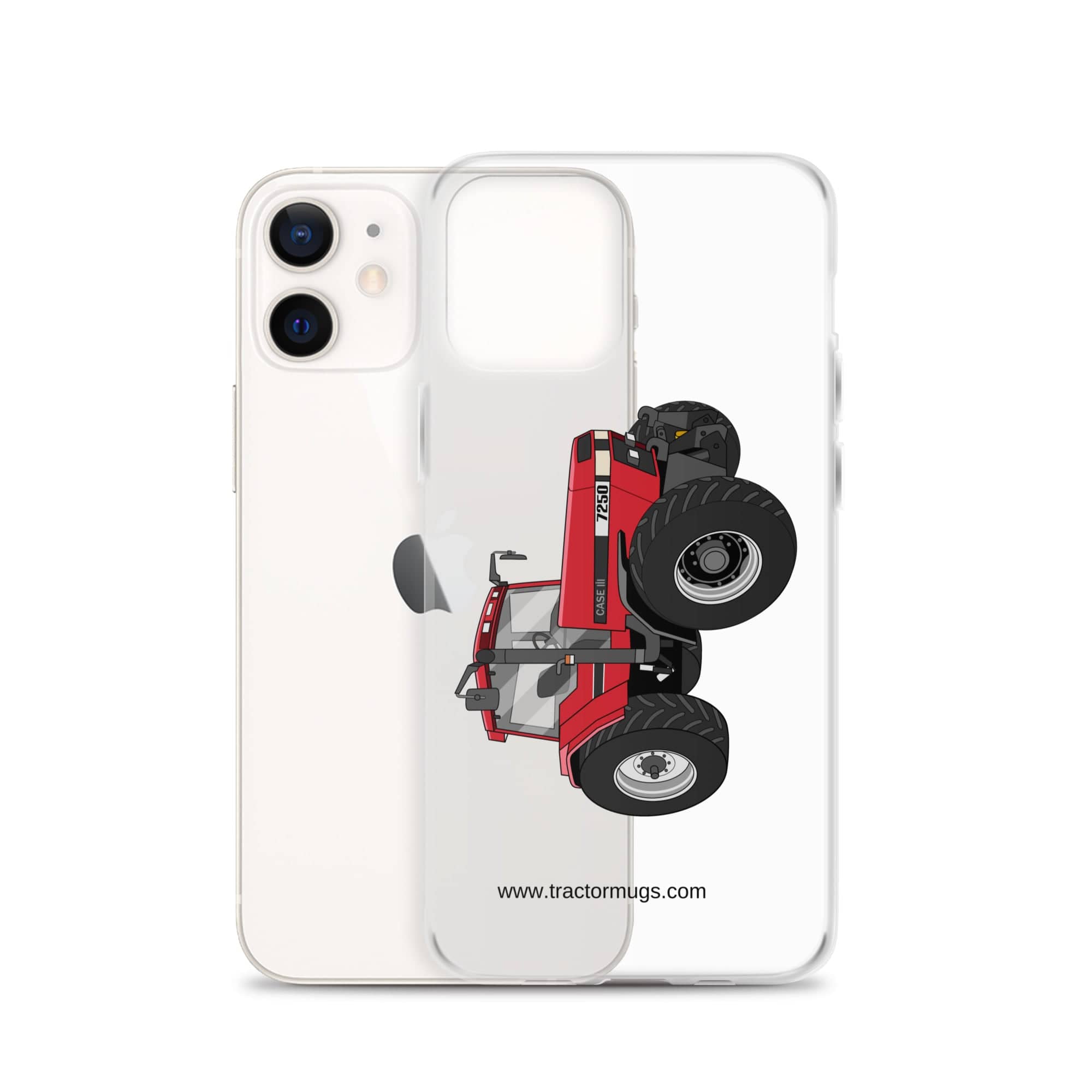 The Tractor Mugs Store Case IH 7250 | Clear Case for iPhone® Quality Farmers Merch