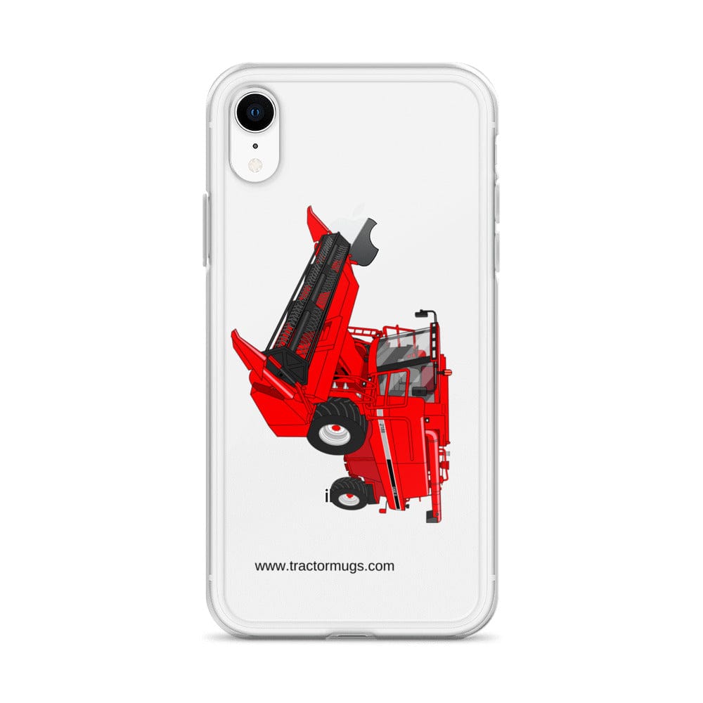 The Tractor Mugs Store Case IH Axial Flow 2188 Harvester | Clear Case for iPhone® Quality Farmers Merch