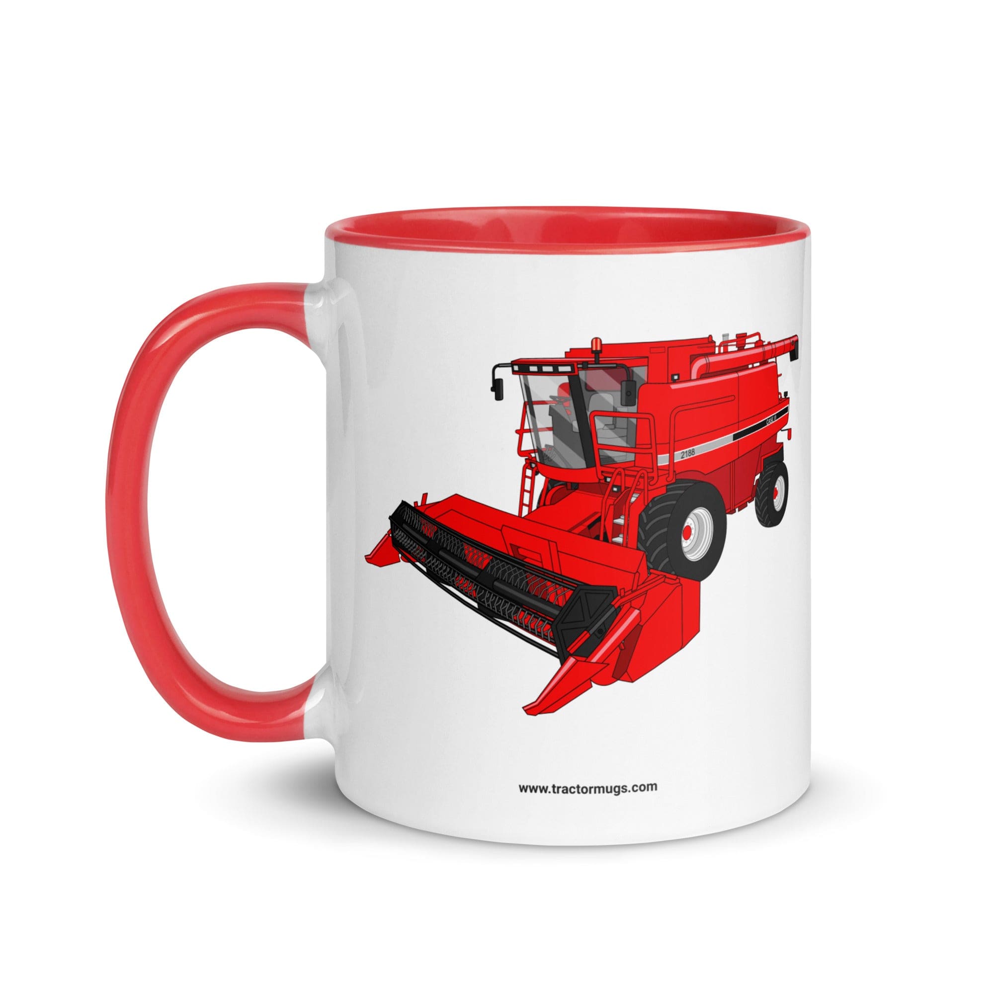 The Tractor Mugs Store Case IH Axial Flow 2188 Harvester | Mug with Color Inside Quality Farmers Merch