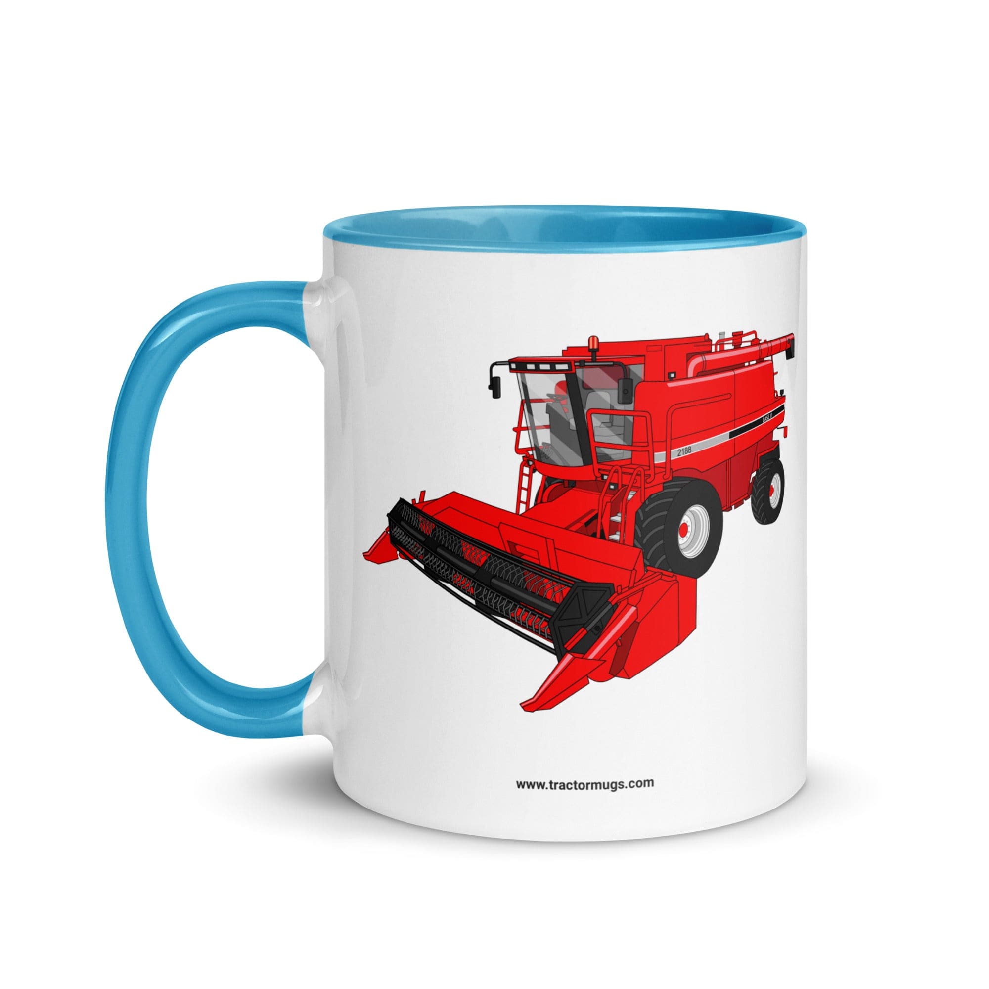 The Tractor Mugs Store Case IH Axial Flow 2188 Harvester | Mug with Color Inside Quality Farmers Merch