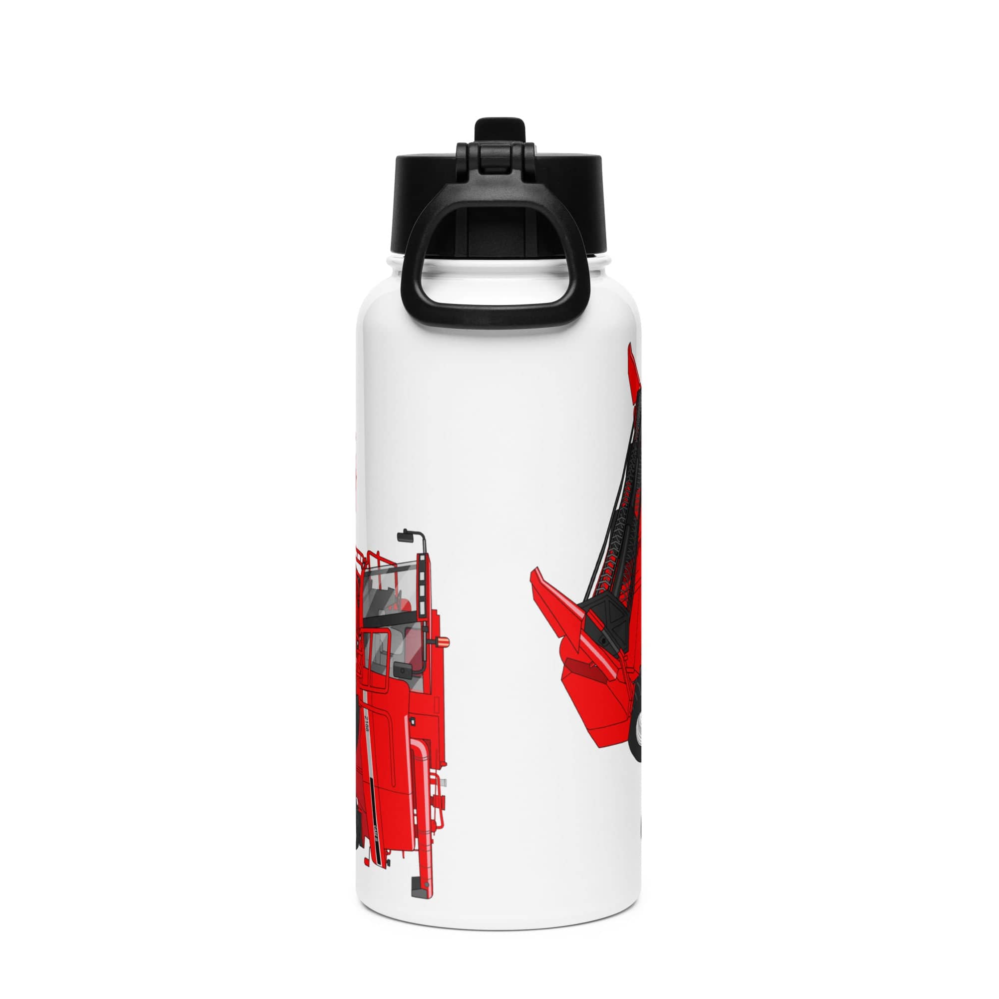 The Tractor Mugs Store Case IH Axial Flow 2188 Harvester | Stainless Steel Water Bottle Quality Farmers Merch