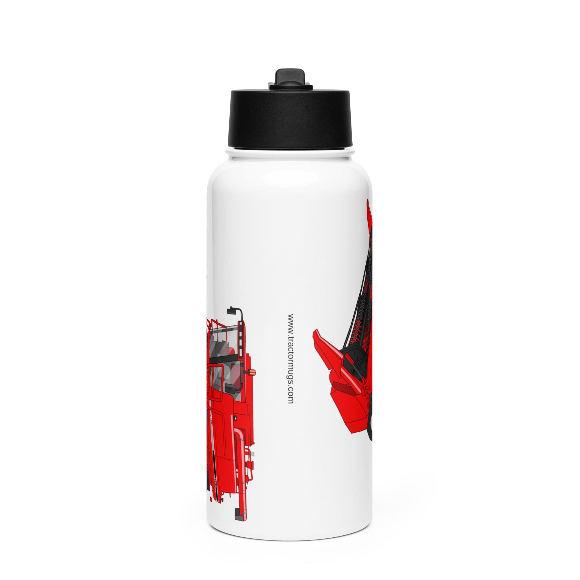 The Tractor Mugs Store Case IH Axial Flow 2188 Harvester | Stainless Steel Water Bottle Quality Farmers Merch