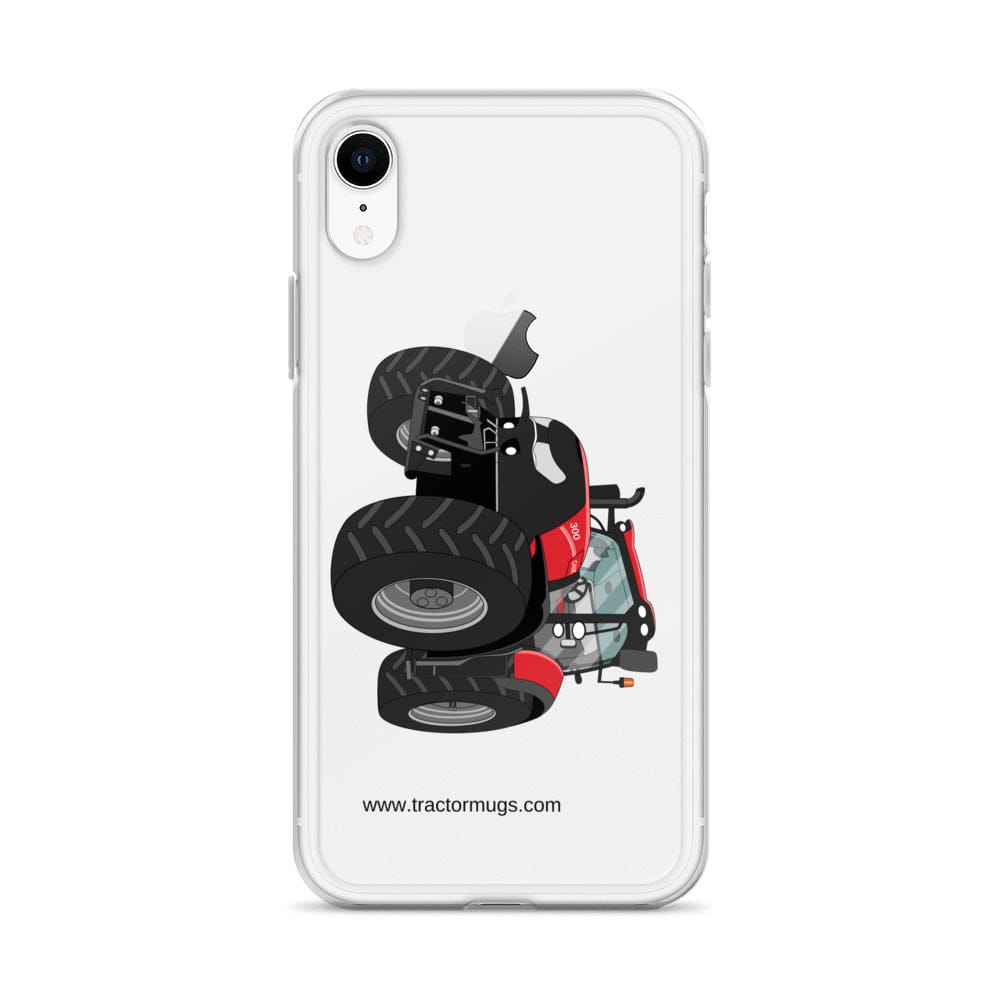 The Tractor Mugs Store Case IH Optum 300 CVX | Clear Case for iPhone® Quality Farmers Merch