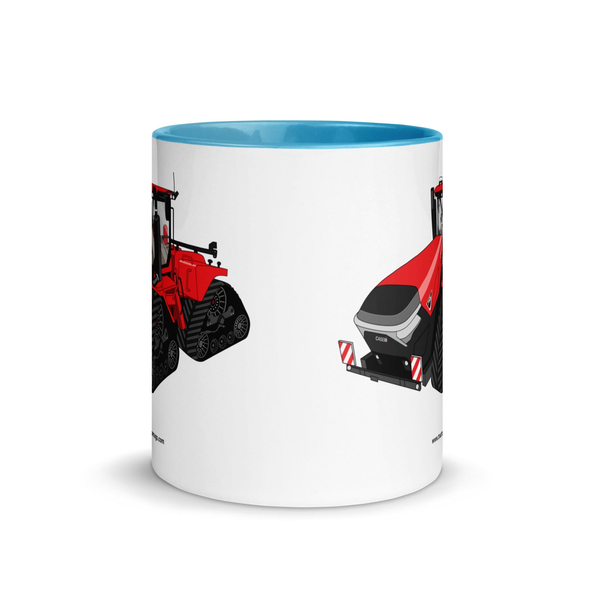 The Tractor Mugs Store Case IH Quadtrac 715 | Mug with Color Inside Quality Farmers Merch
